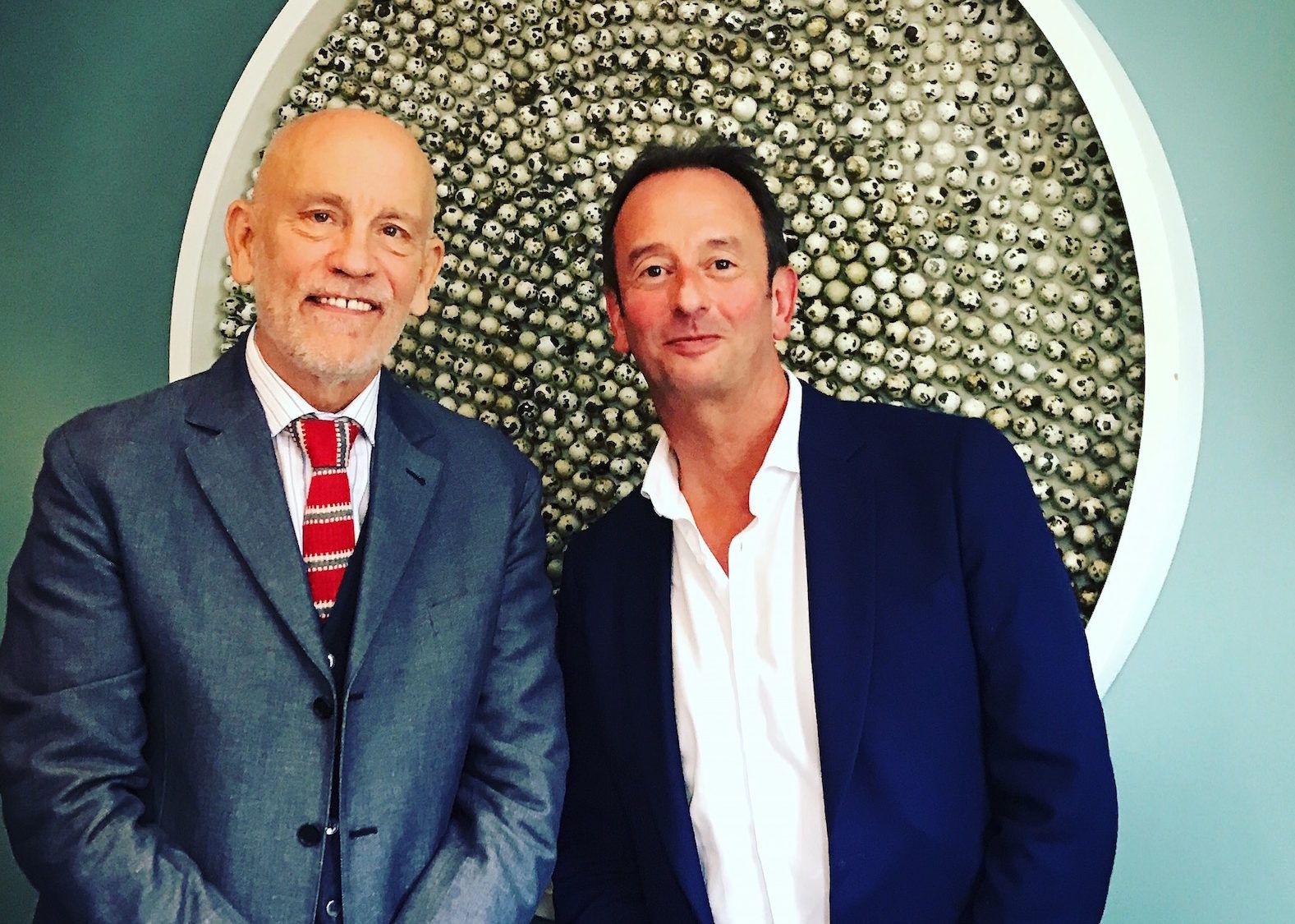 Being with John Malkovich and his Les Quelles de la Coste wines