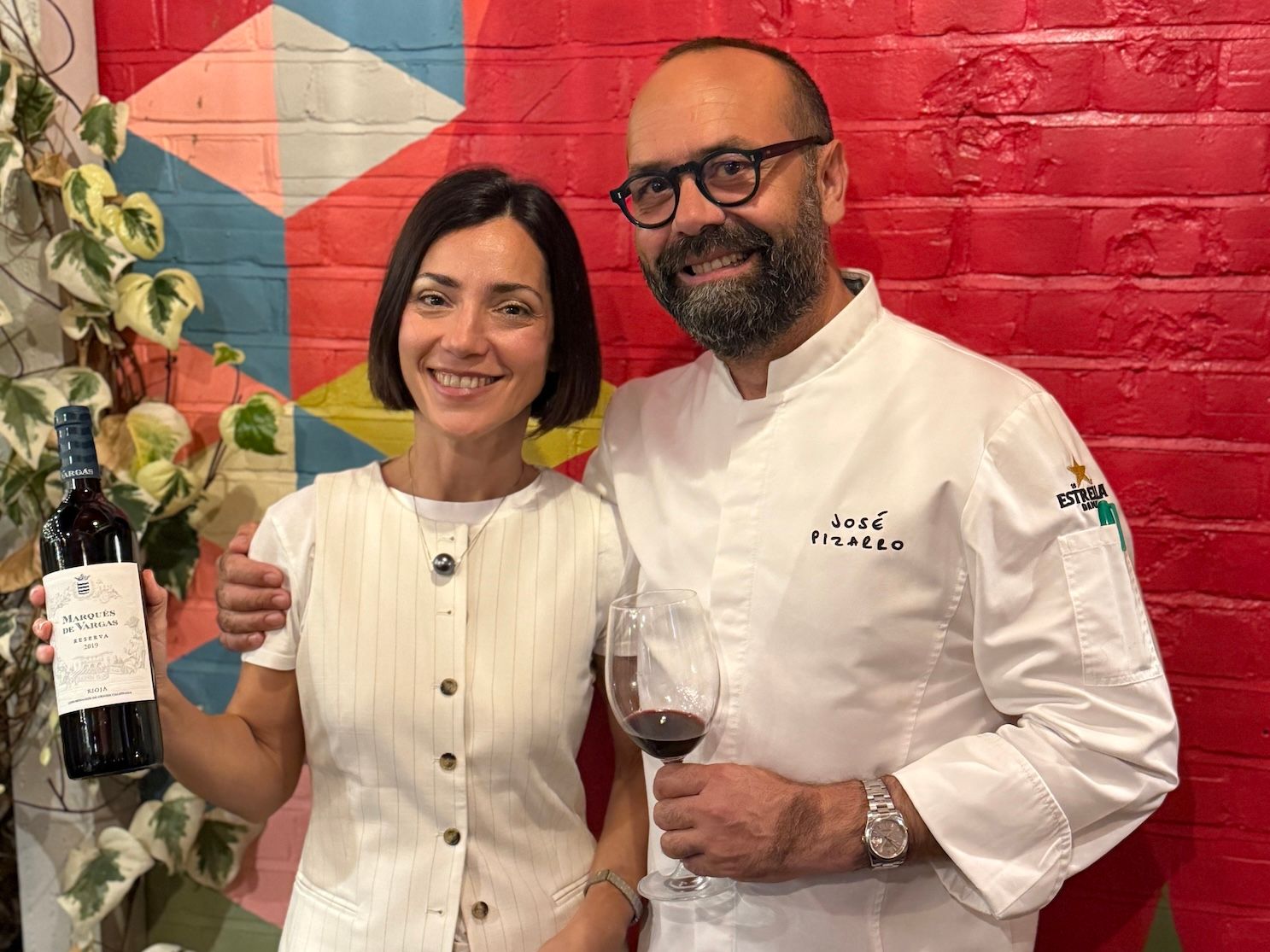 How José Pizarro paired food with the wines of Marqués de Vargas