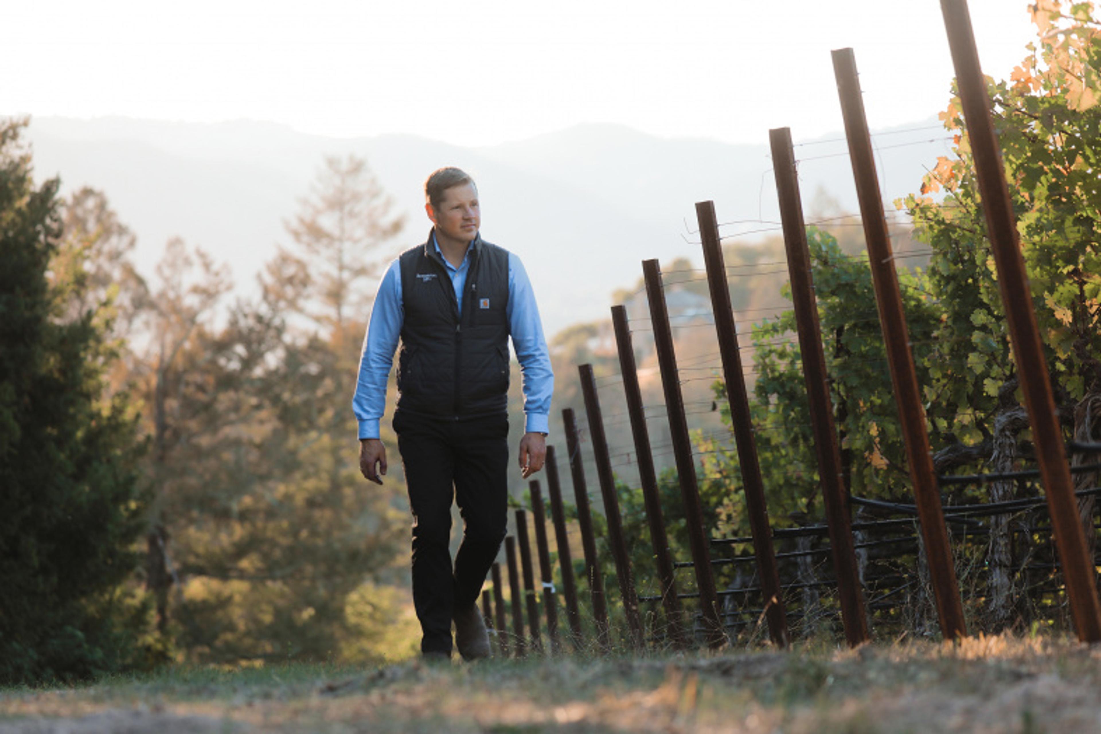 Michael Coode's winemaking CV is shaking things up at Rutherford Hill
