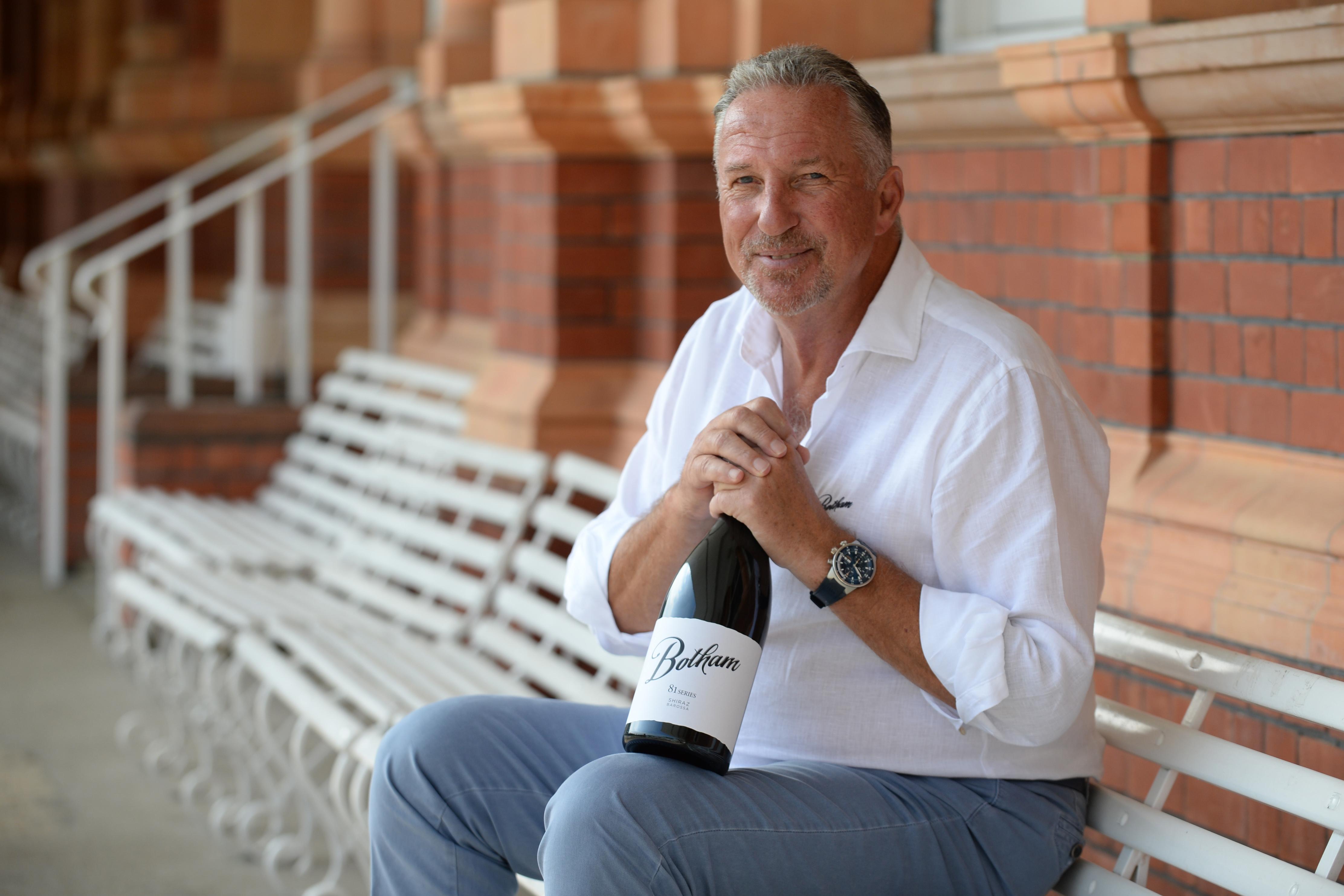 Sir Ian Botham’s wines are “better than a century at Lord’s”