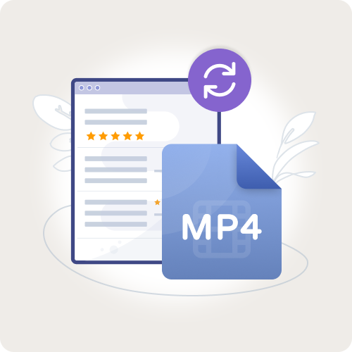 Convert your MP4 files with ZoomConvert