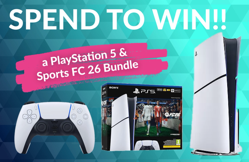 WIN a PlayStation®5 Digital Edition – EA SPORTS FC 26 Bundle!