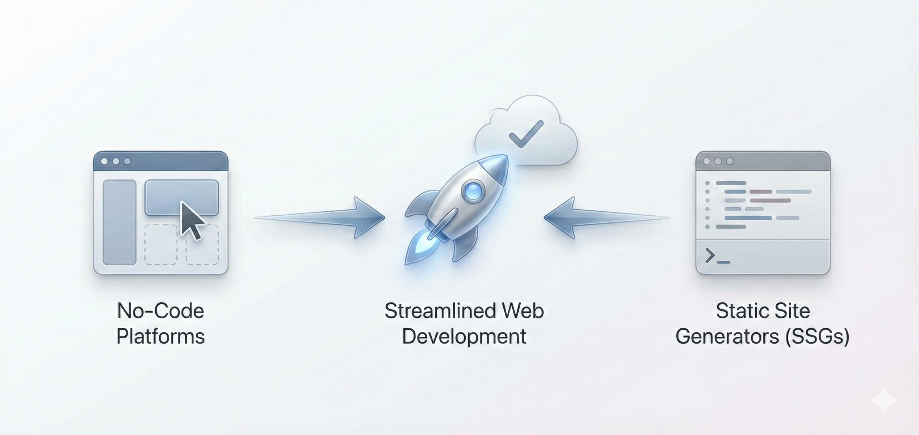 Streamlining Web Development: No-Code & Static Sites - A Developer’s Perspective