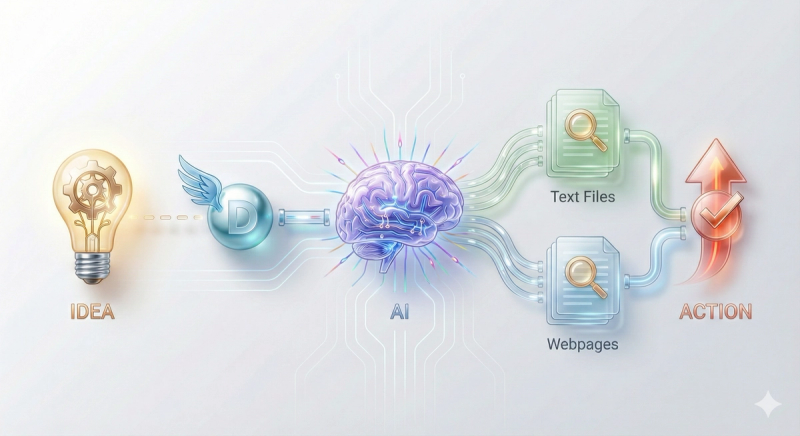 Turning Ideas into Action: Creating a tool for analyzing a large number of text files and webpages