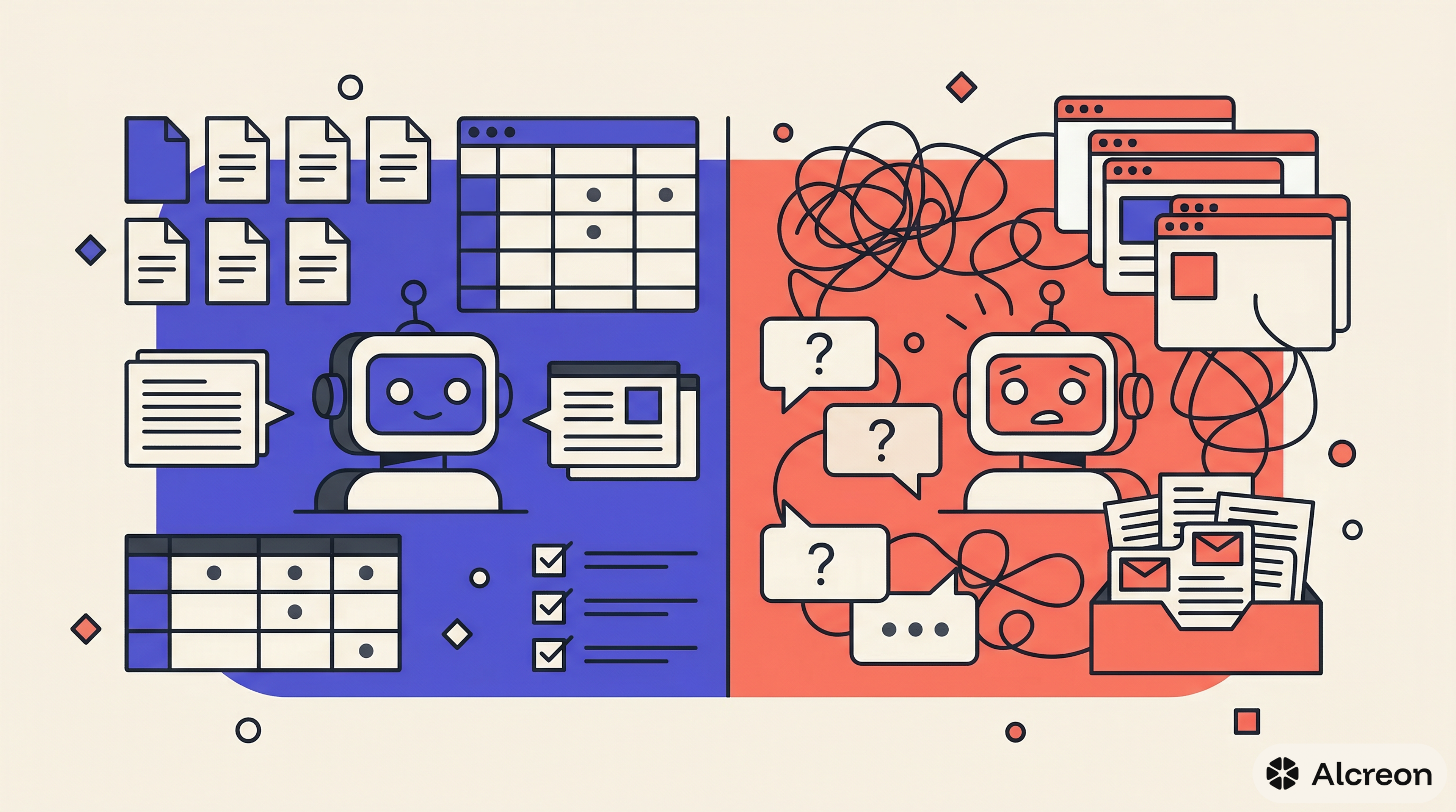 Moravec's Paradox applied to digital work: AI confidently handles structured tasks like organizing documents and spreadsheets, but struggles with messy judgment calls like prioritizing emails and sensing project trouble