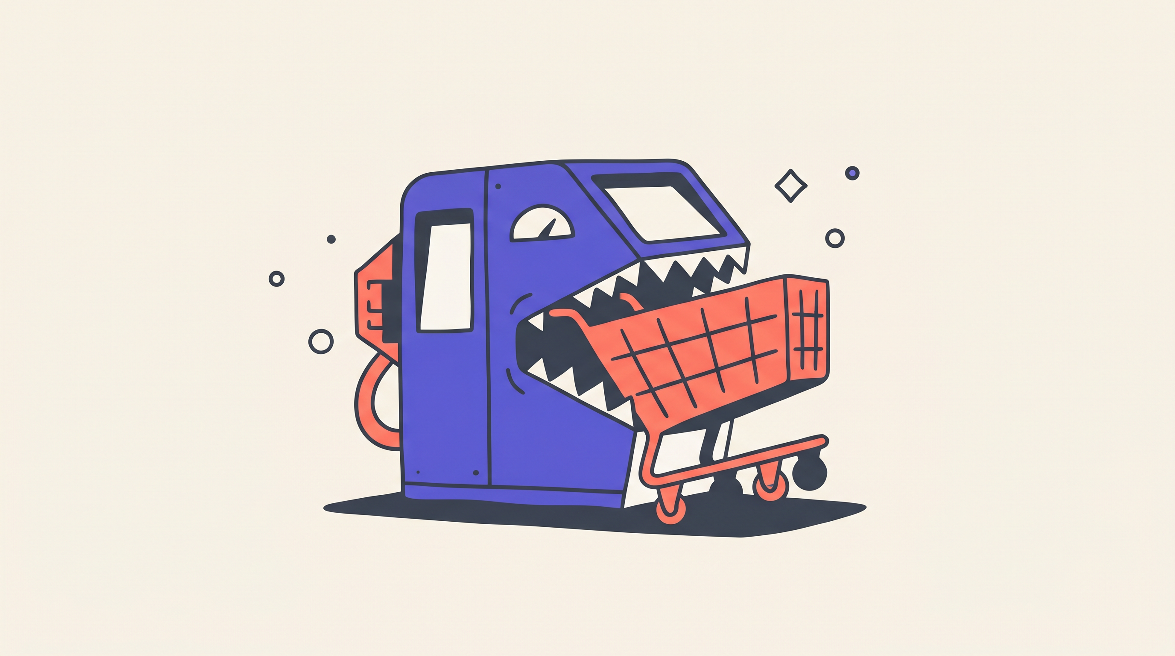 When AI Eats Its Own Customers