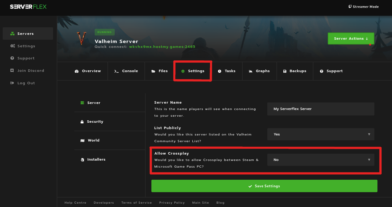 Valheim Xbox Crossplay - Apex Hosting