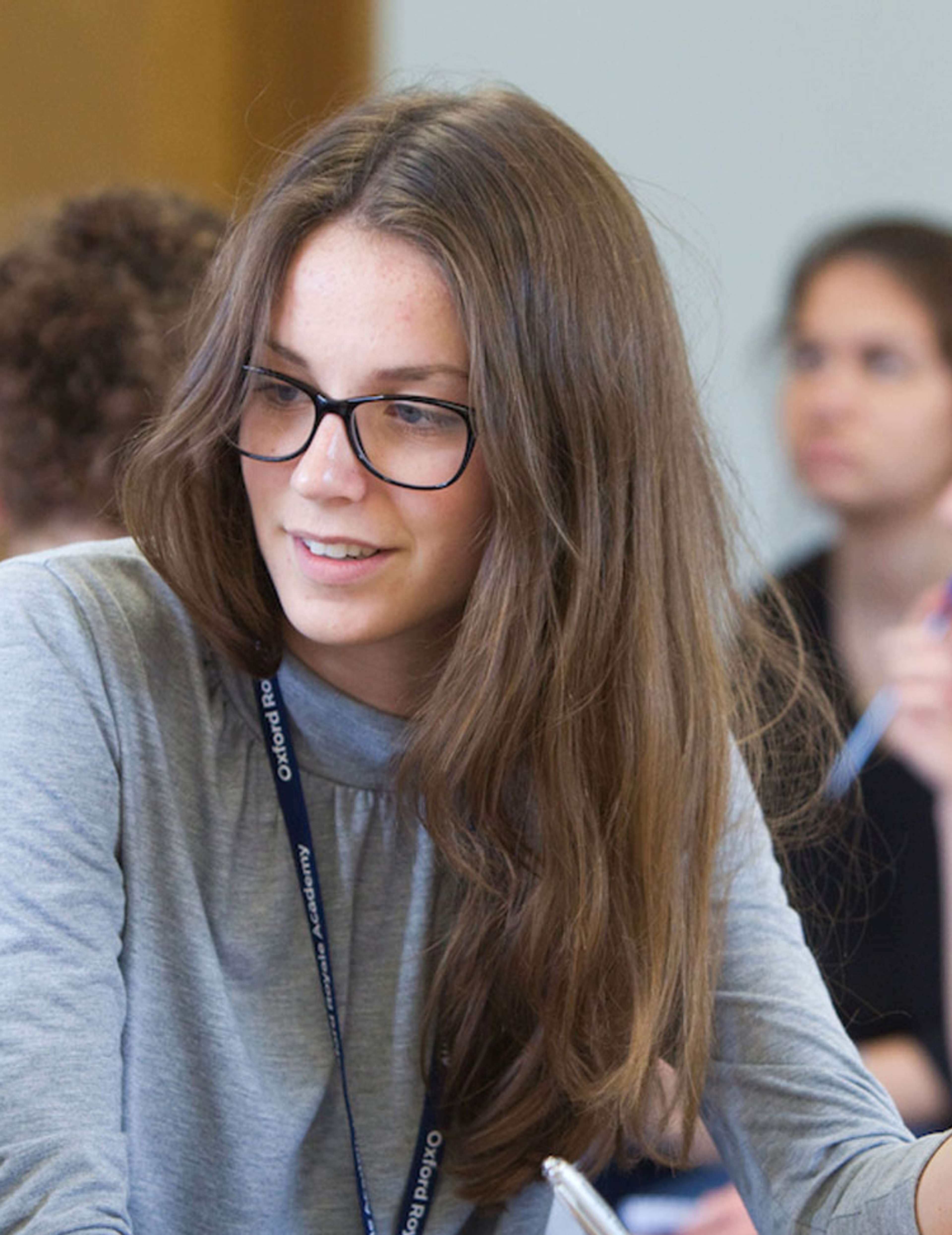 Oxford Royale Students speaking in class