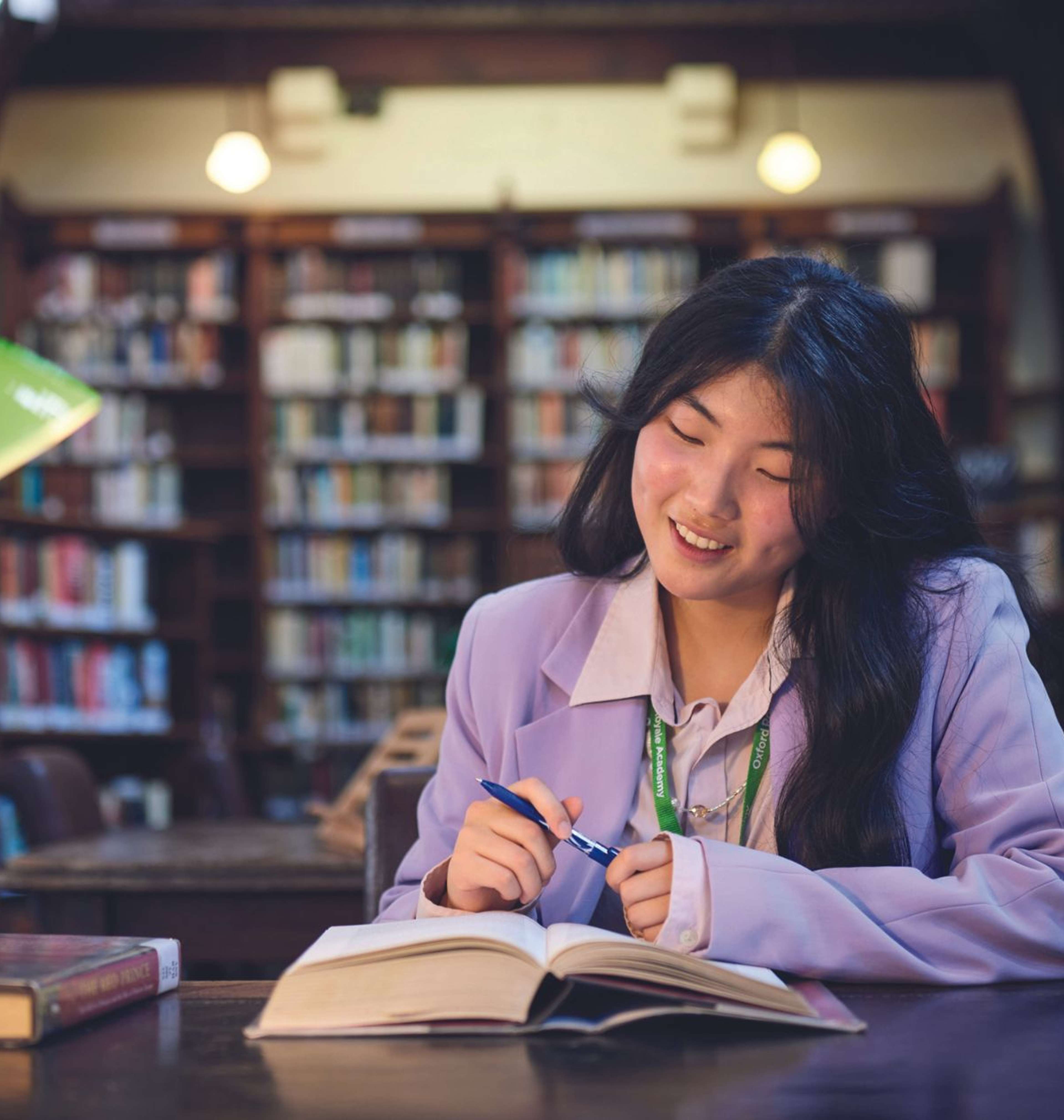 Oxford Royale Law student