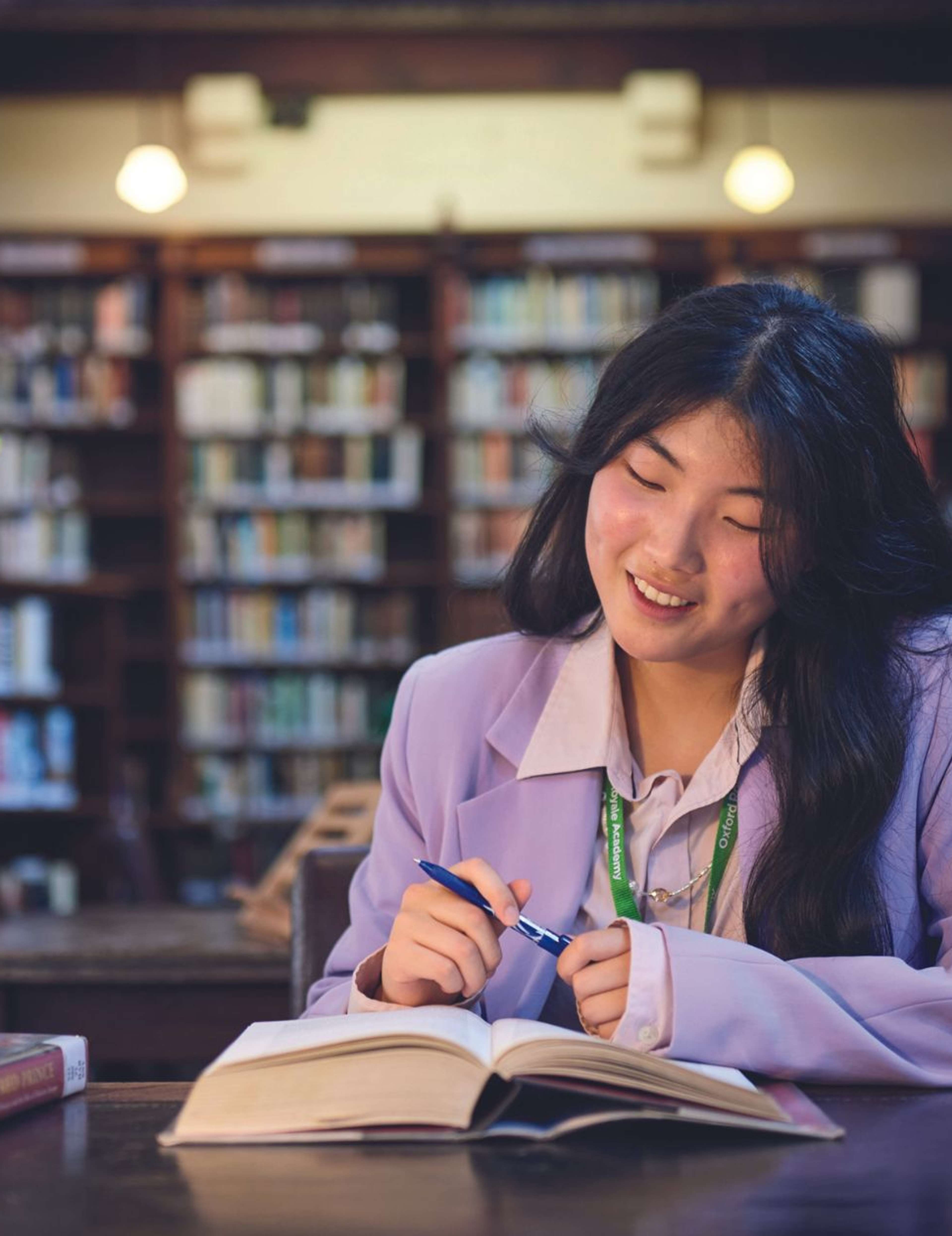 Oxford Royale Law student