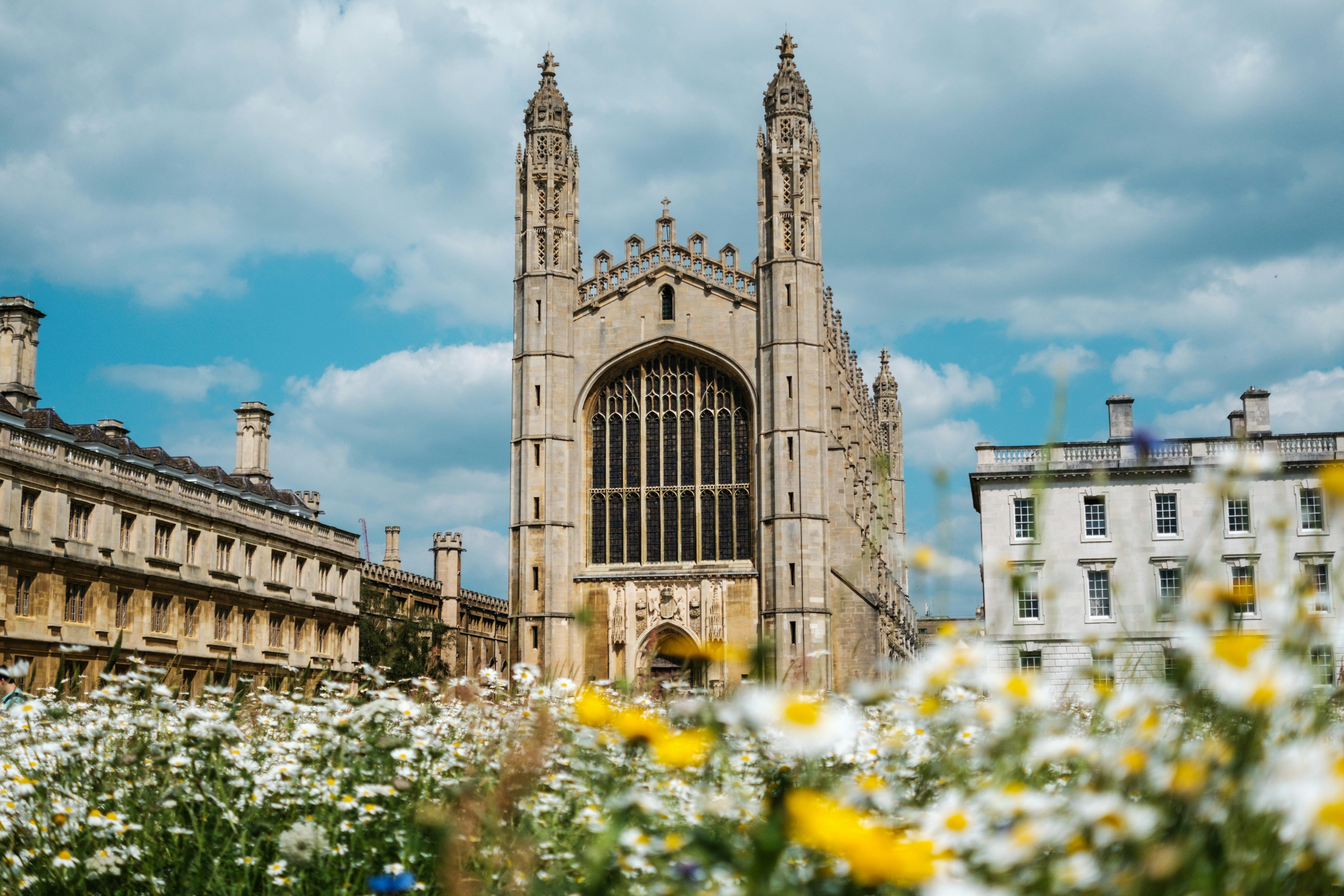 Cambridge King's College and Meadow