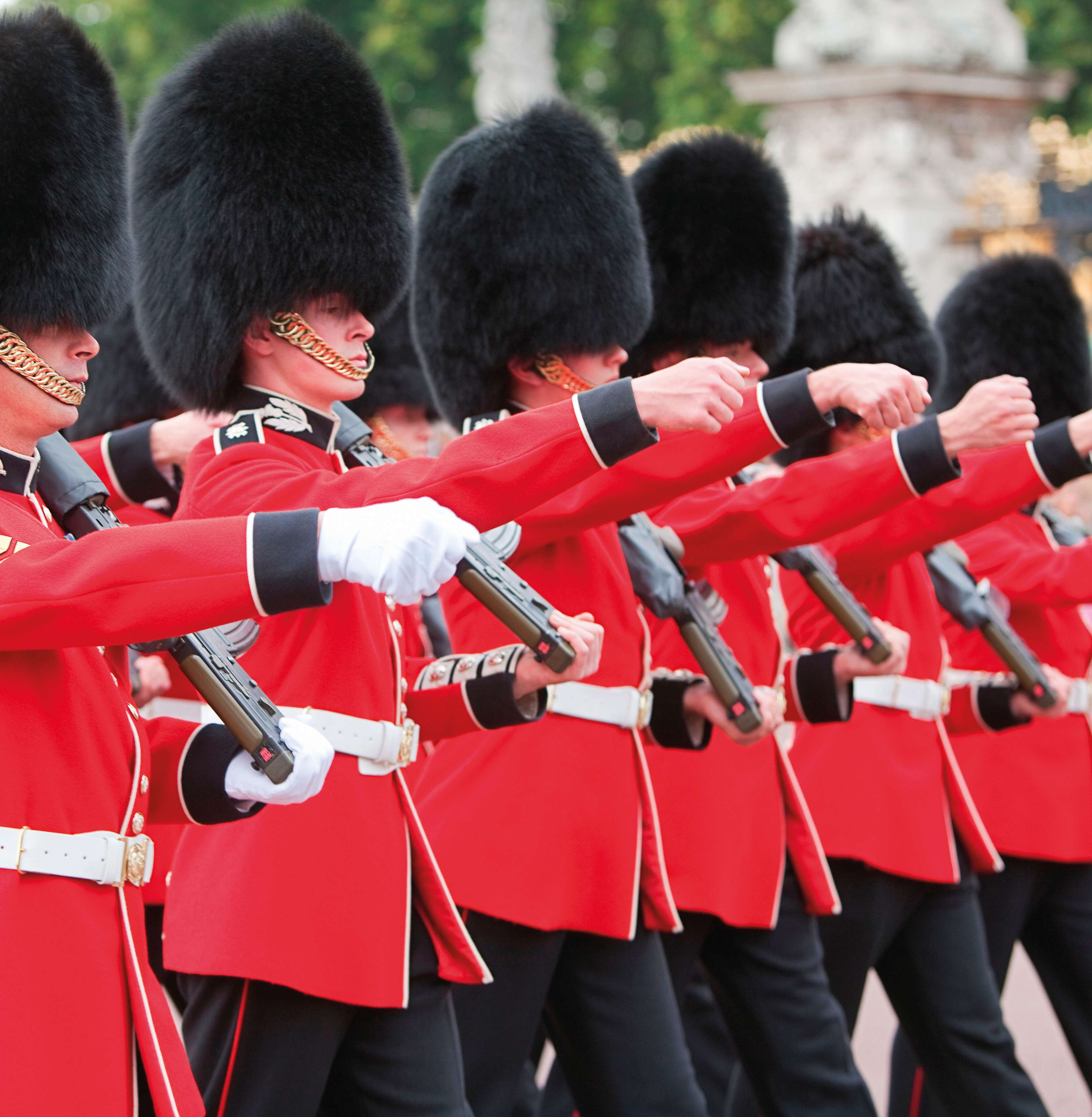 Royal Guard on parade