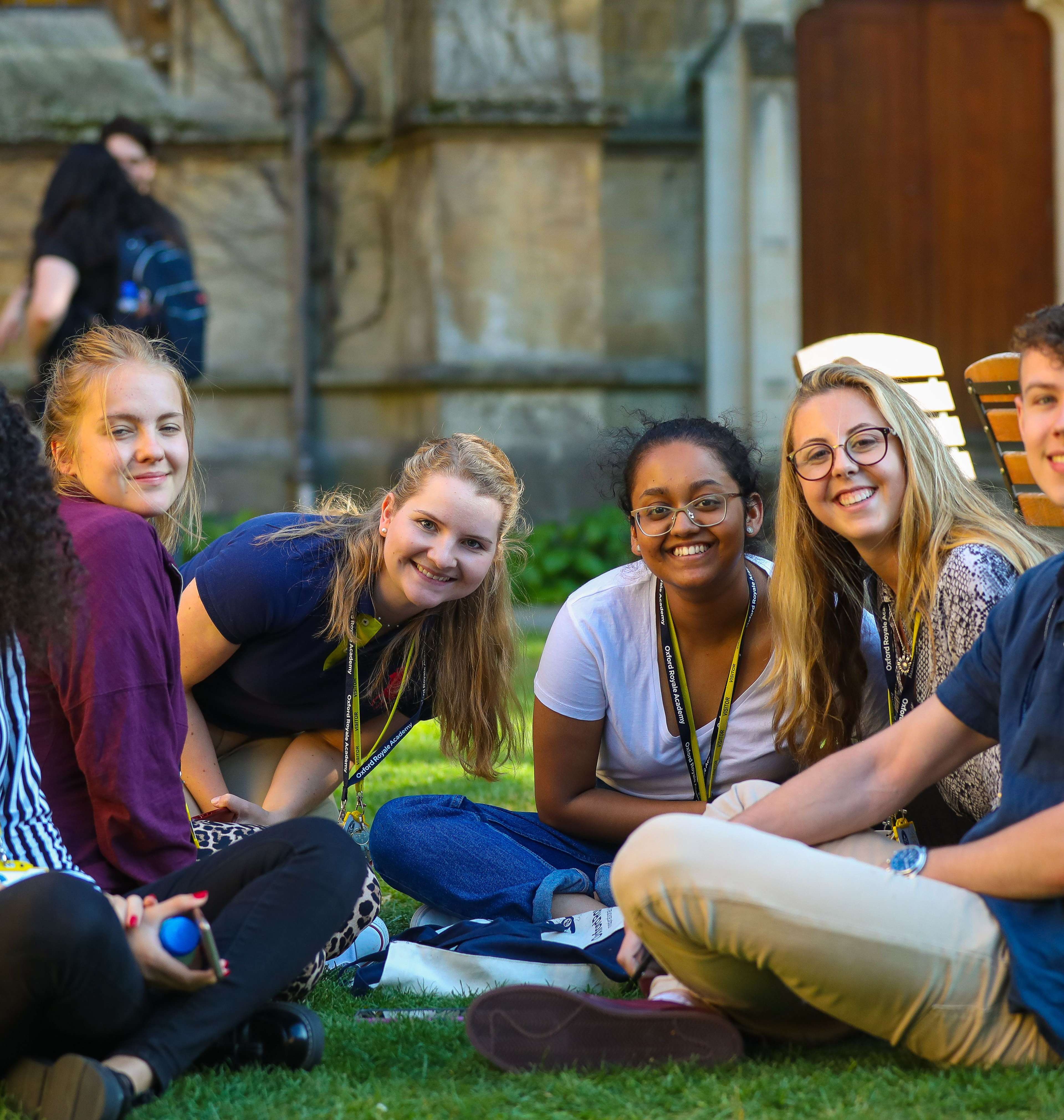 Oxford Royale students in a class