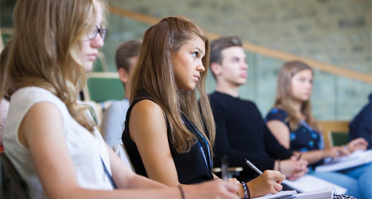 Oxford Royale students review a business plan