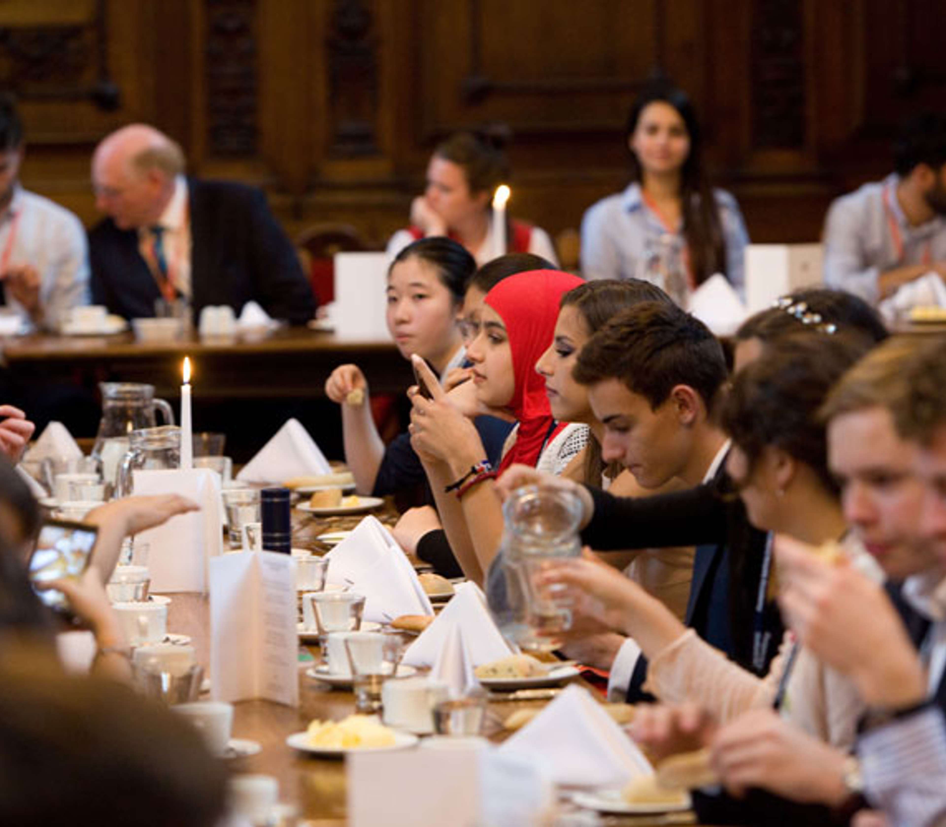 Formal Dinner at Clare's College