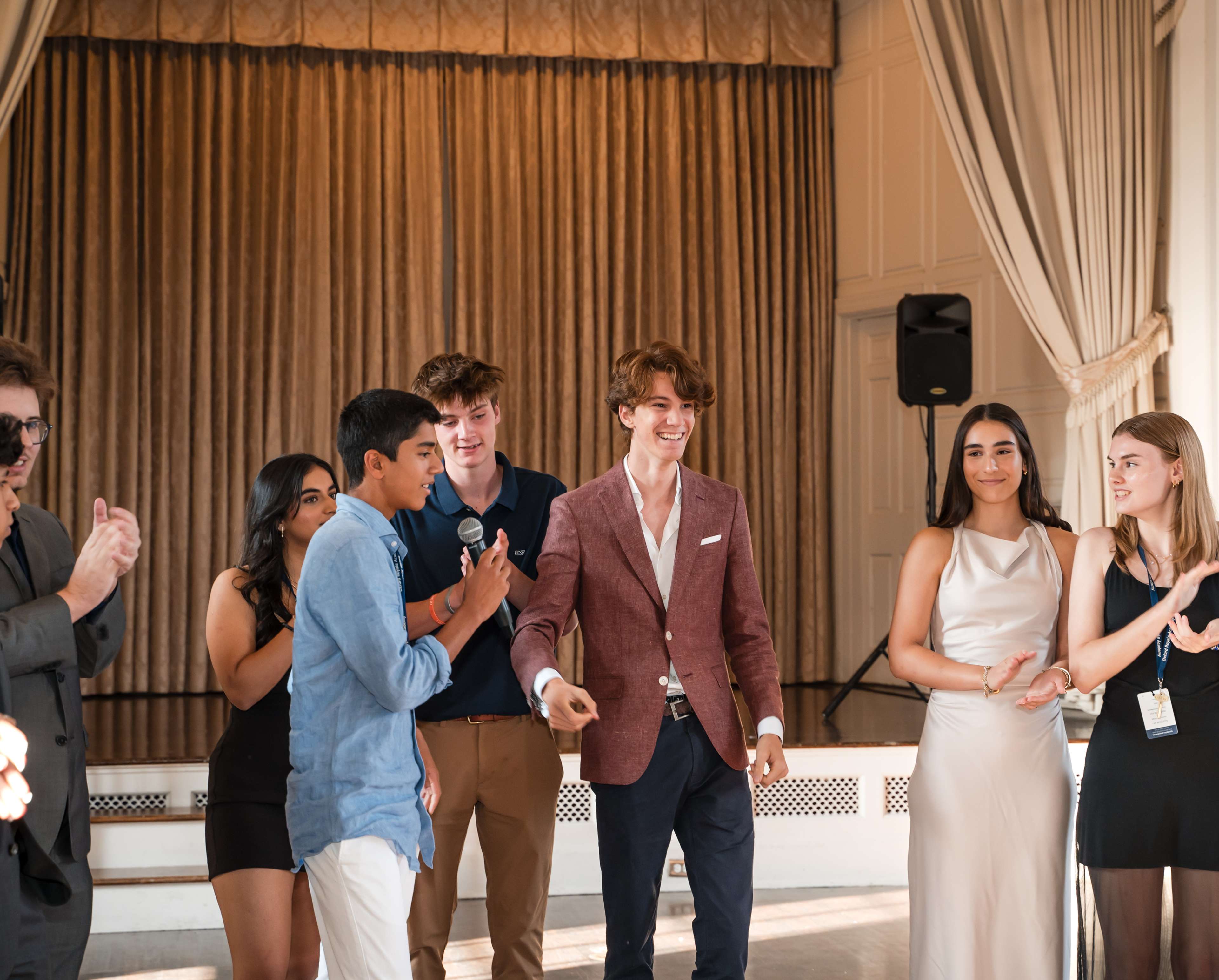Student graduation at Yale