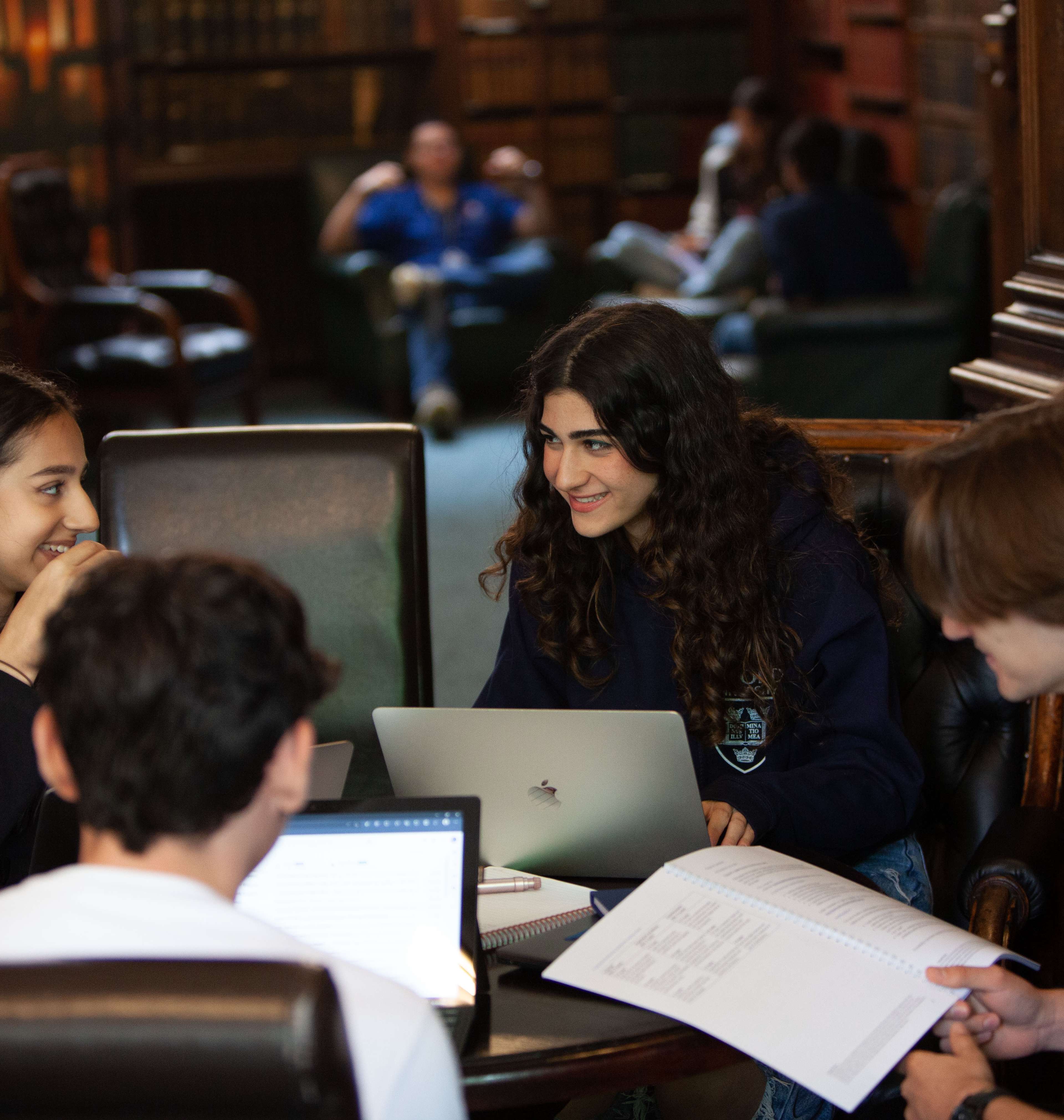 Oxford Royale students review a business plan