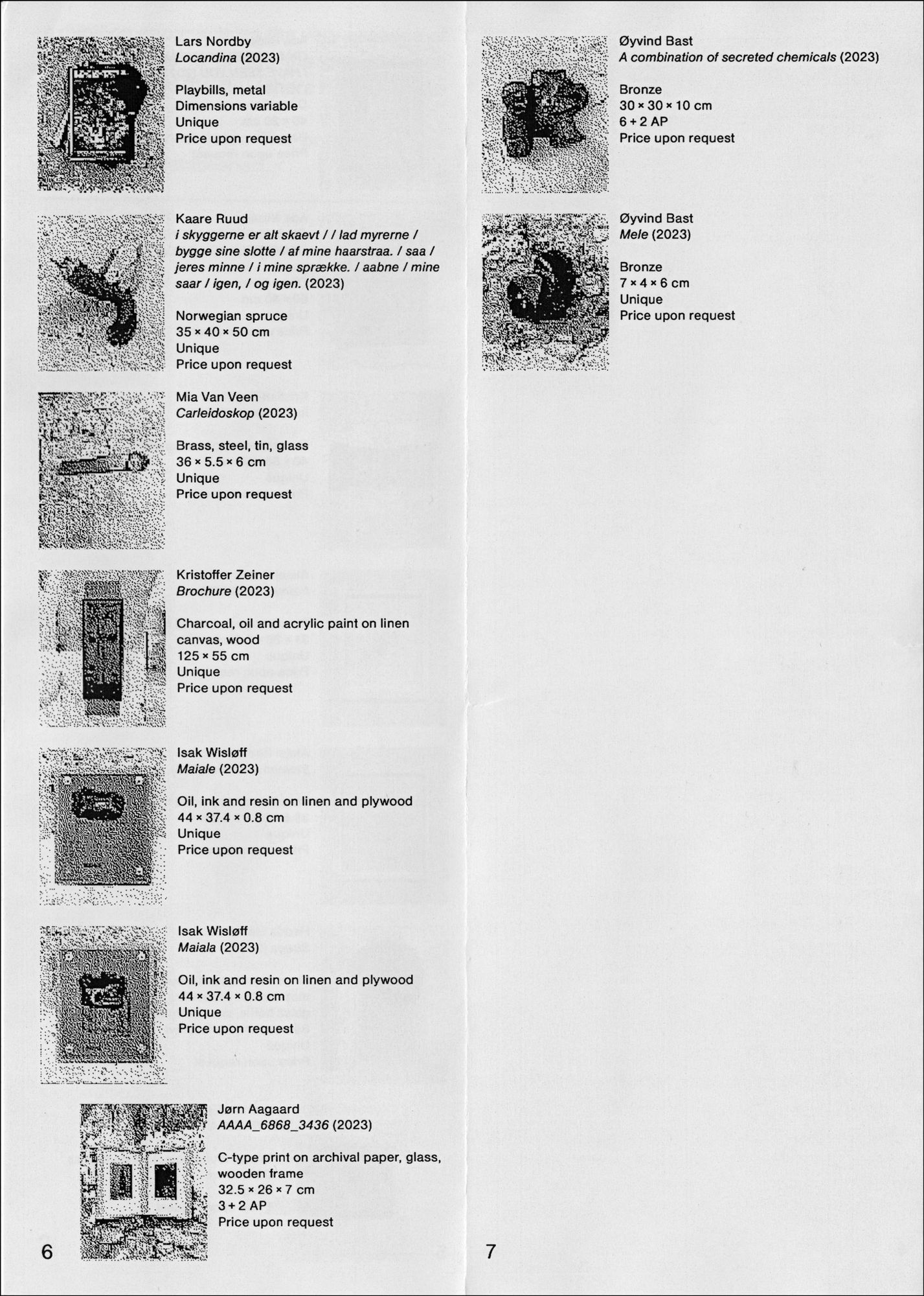 Catalog scan for Mellom fjellene og himmelen / Tra le montagne e il cielo