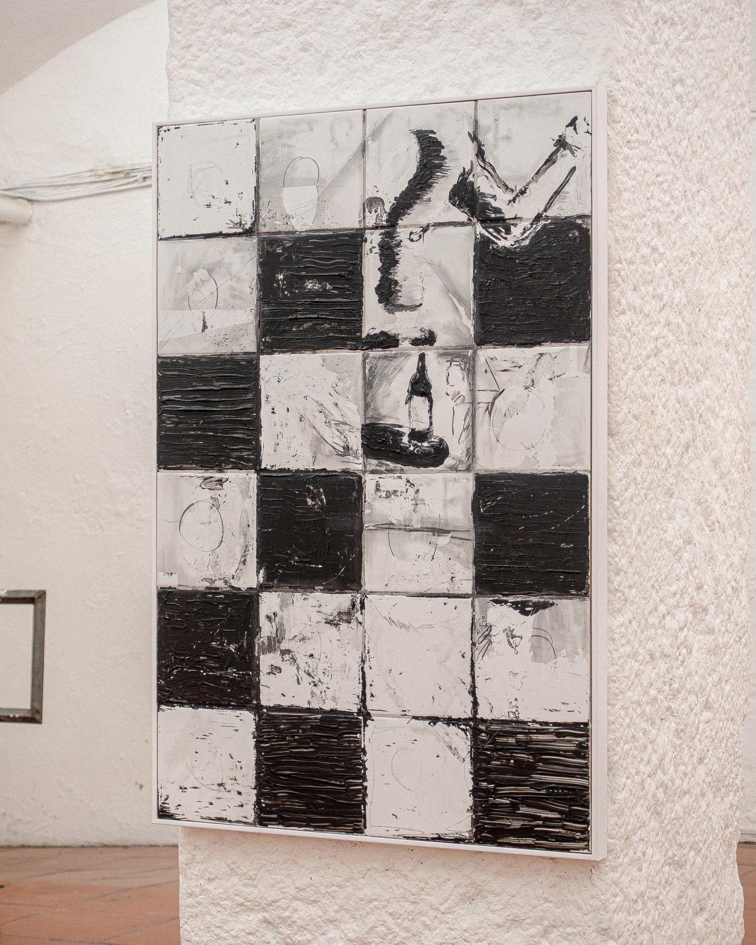 24 tiles to compliment the 24 first pages of Johan Borgen's book "De Mørke Kilder" (1956)