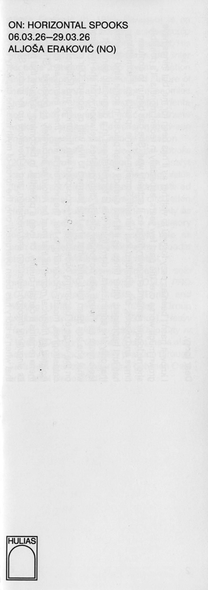 Catalog scan for On: Horizontal Spooks