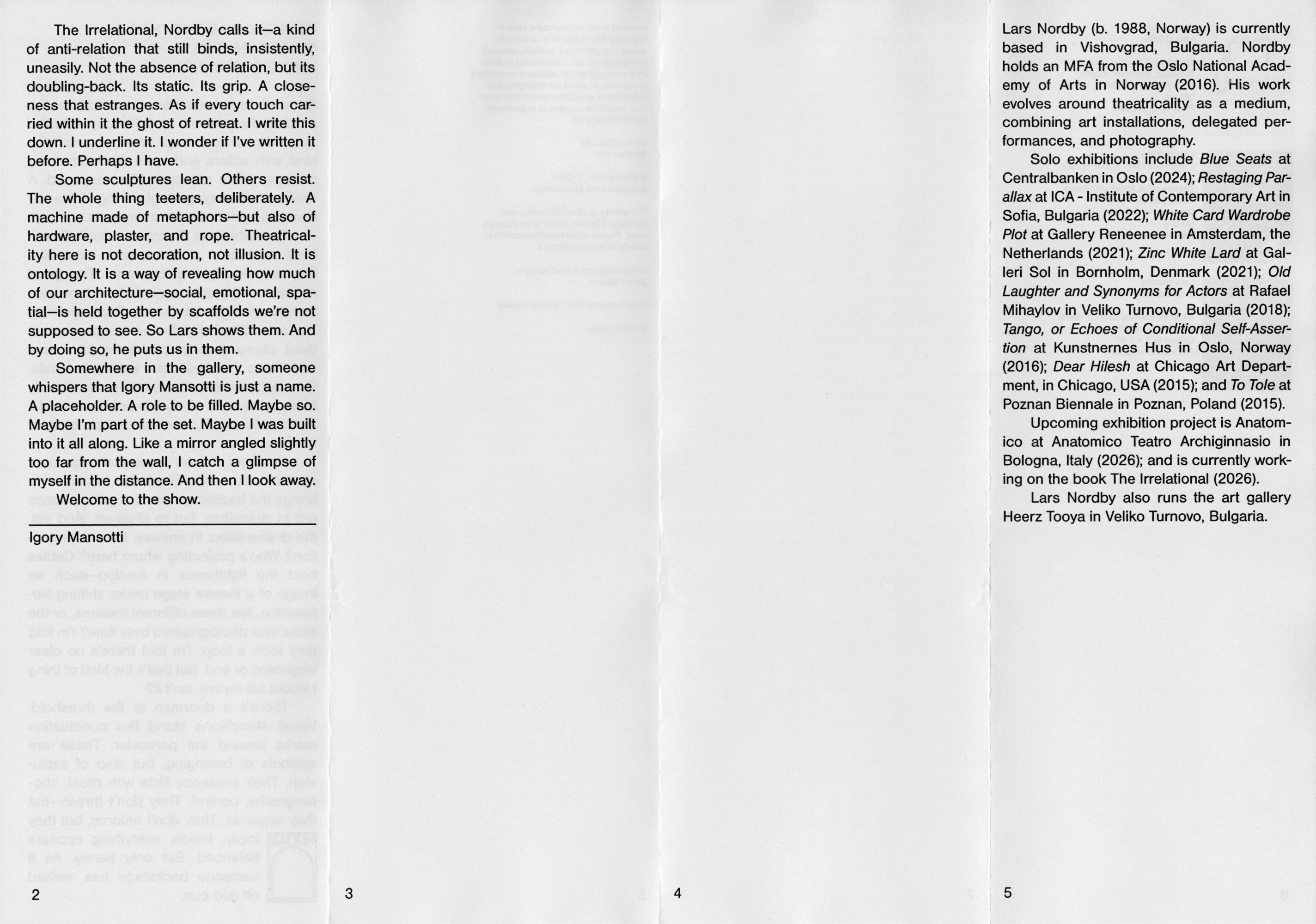 Catalog scan for Stanchions Don’t Thresh