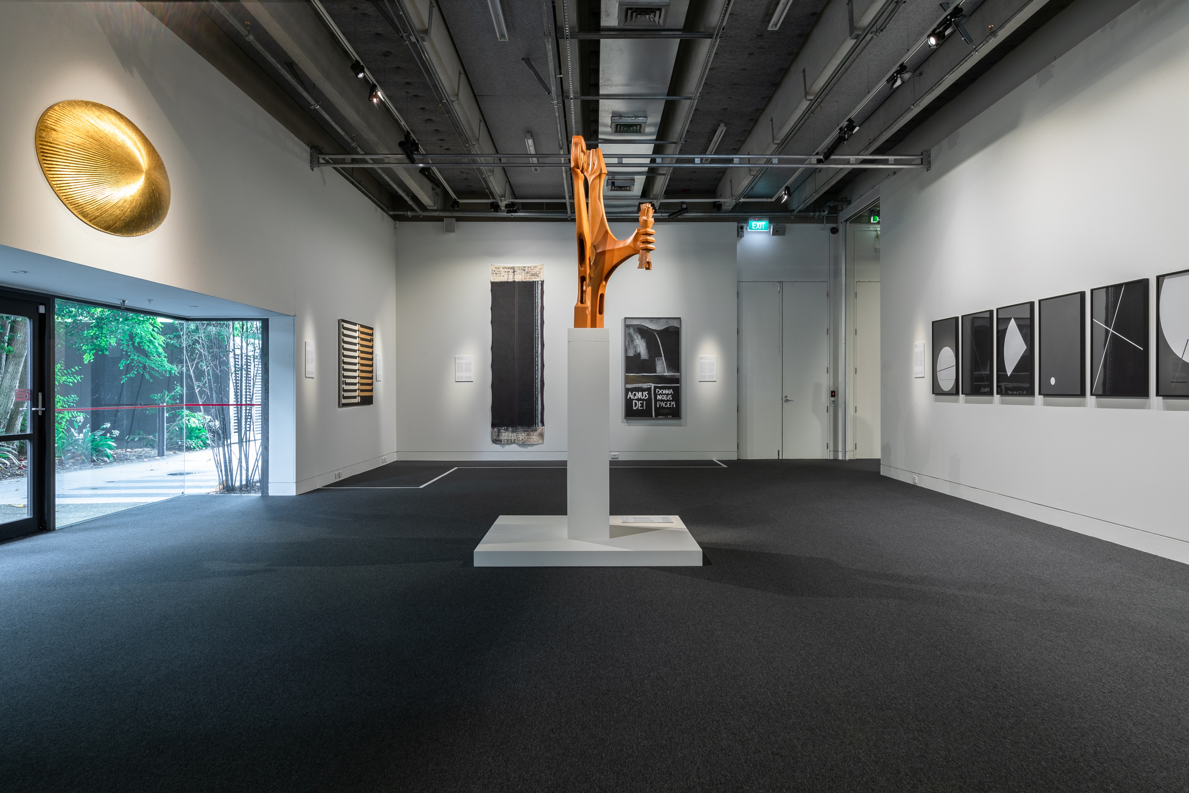 Installation view of 'In the Valley' an exhibition