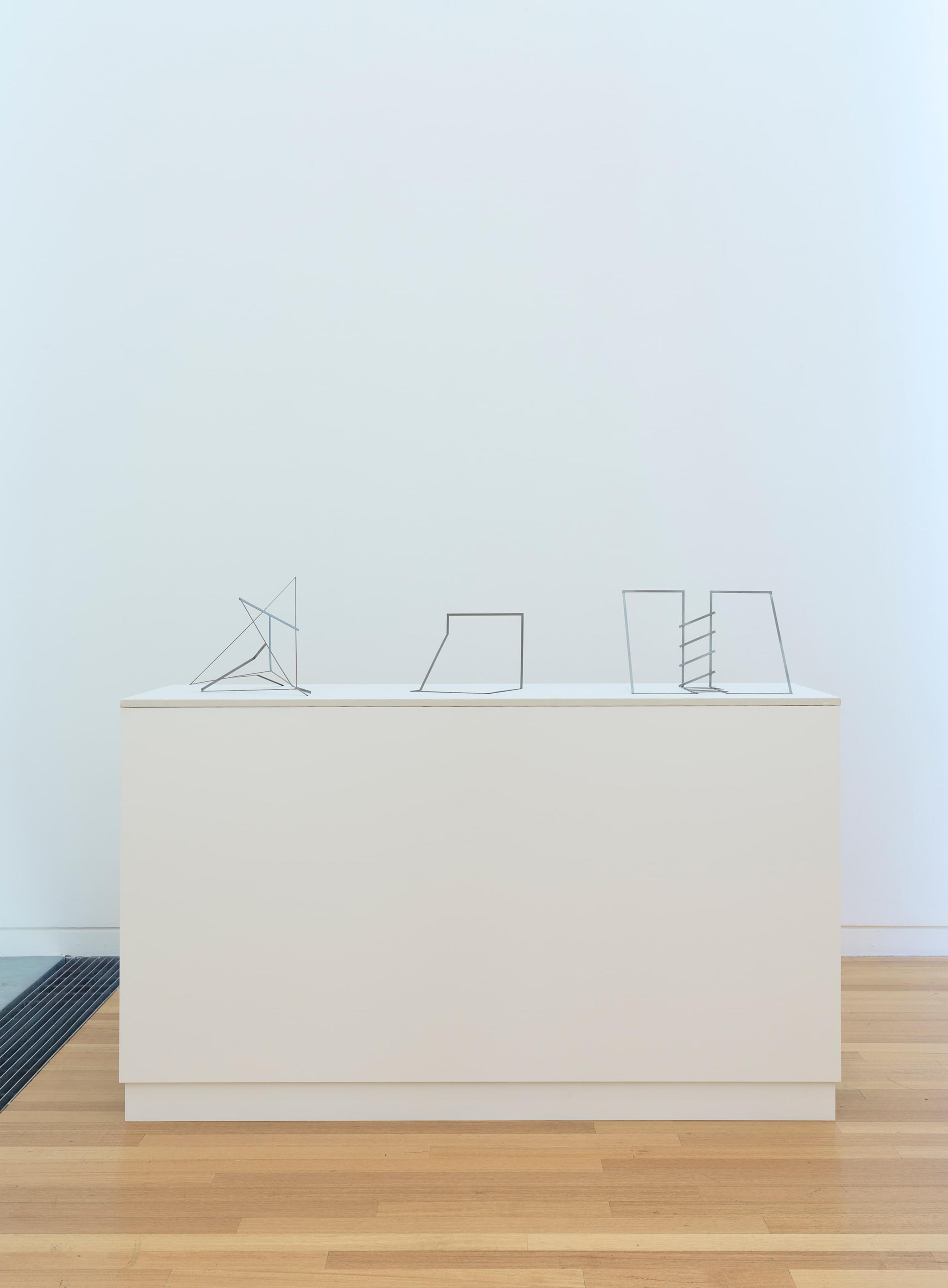 Installation view of John Panting: Spatial Constructions at the Adam Art Gallery. Photo: Shaun Waugh