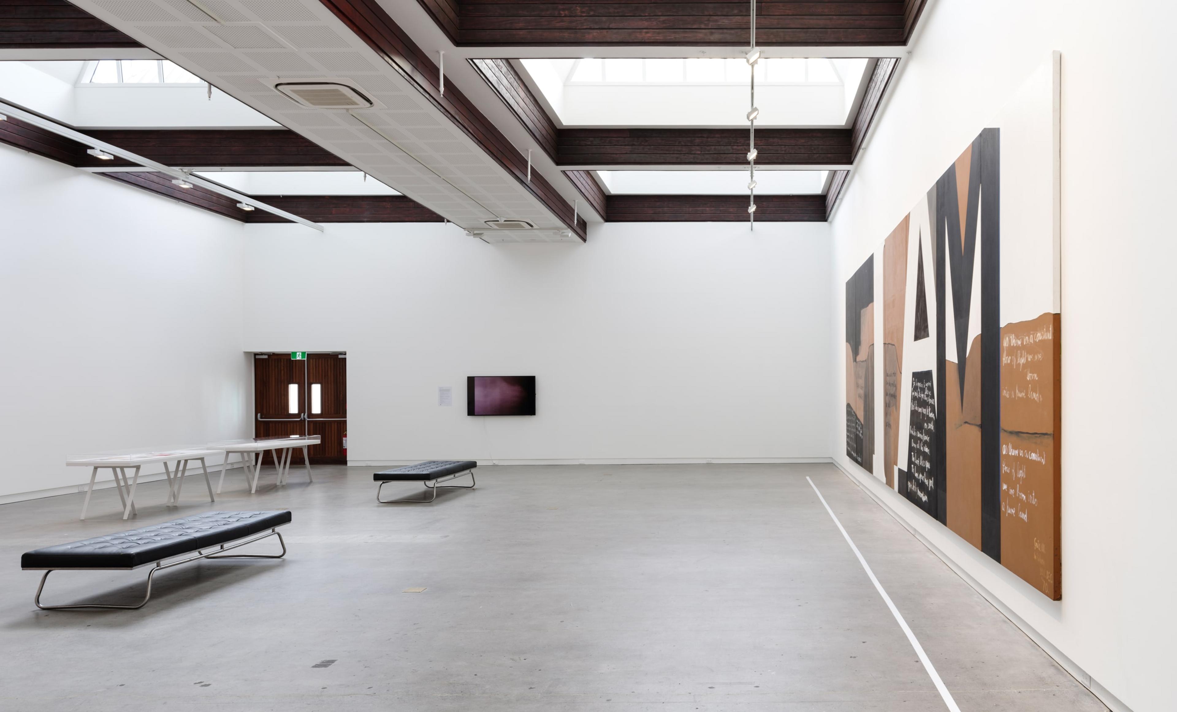 Installation view, ‘A way through’ – Colin McCahon’s Gate III, CoCA Centre of Contemporary Art Toi Moroki, Christchurch, 28 August – 8 November 2020