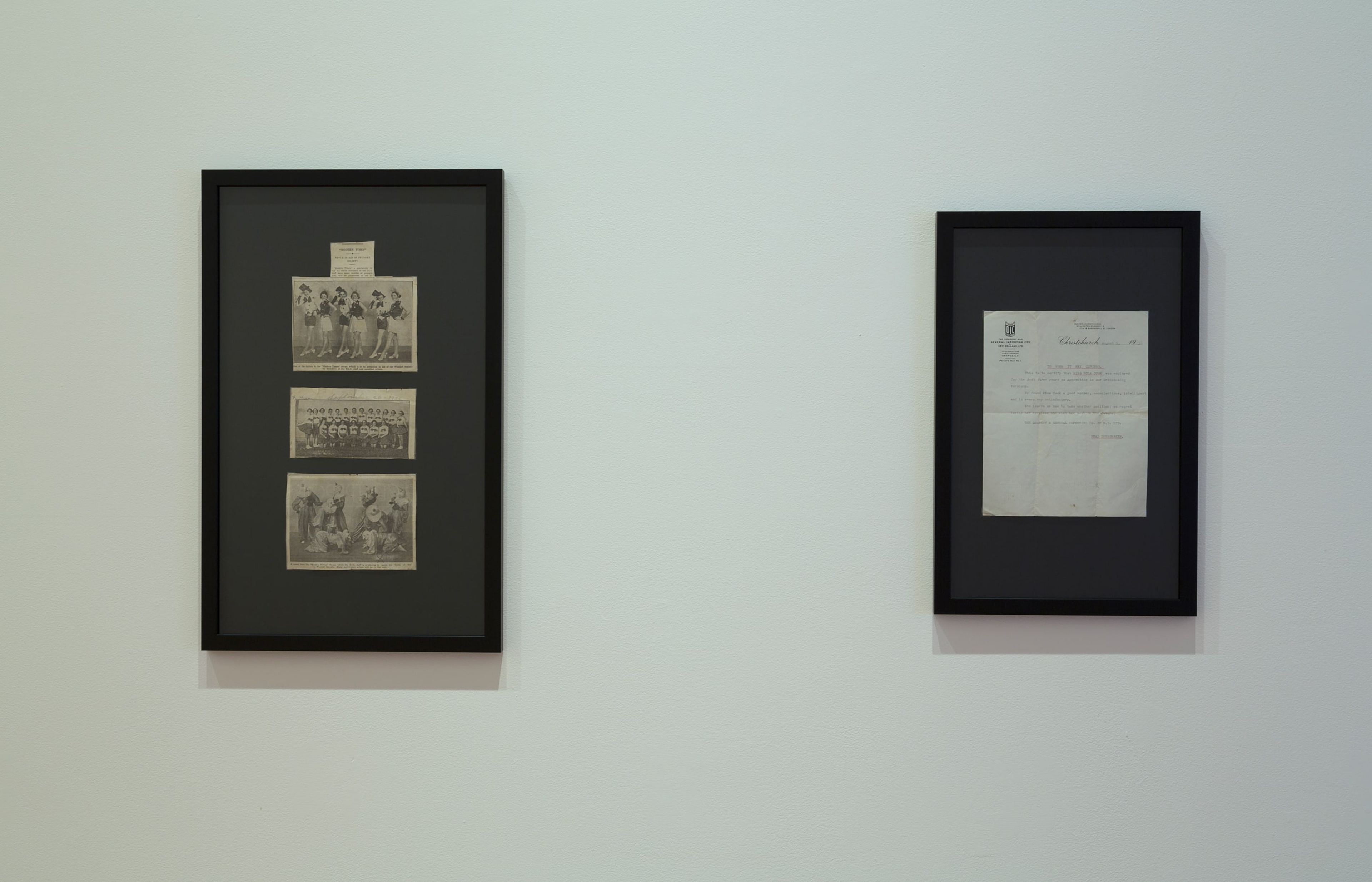 Paul Johns, Mum (2013) at the Adam Art Gallery. Mixed media installation. Photo: Shaun Waugh.