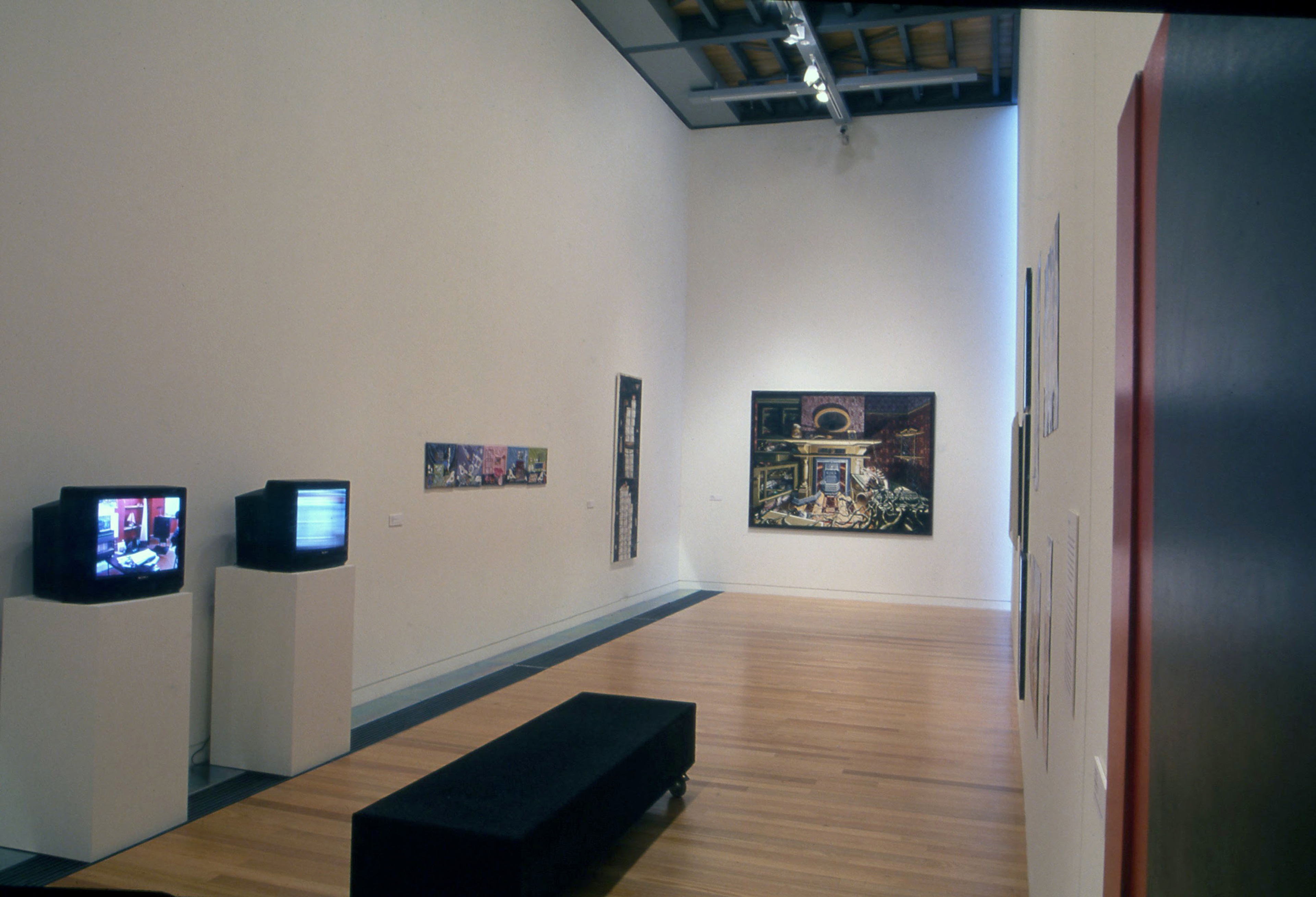 Installation view, Alive! Still Life into Twenty First Century, Adam Art Gallery Te Pātaka Toi, Victoria University of Wellington, 2001
