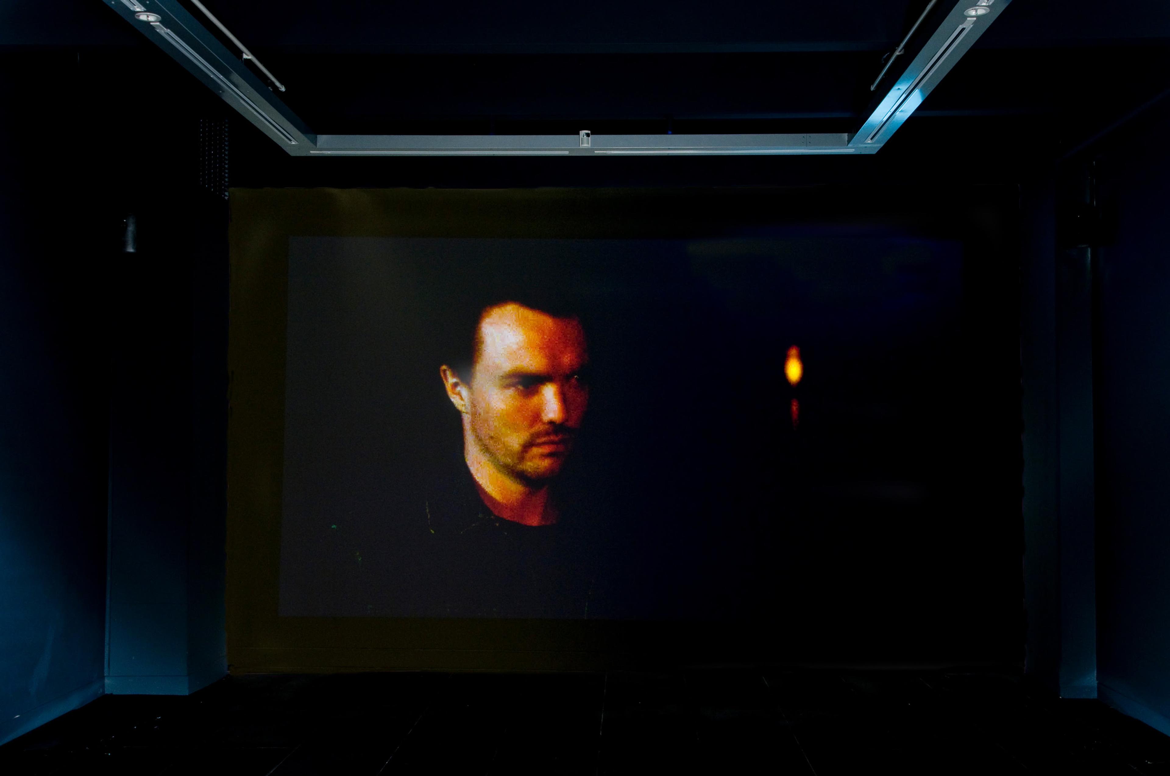 Willie Doherty, Passage, 2006, single-channel video. Installation view, The Subject Now, Adam Art Gallery Te Pātaka Toi, Victoria University of Wellington, 2008