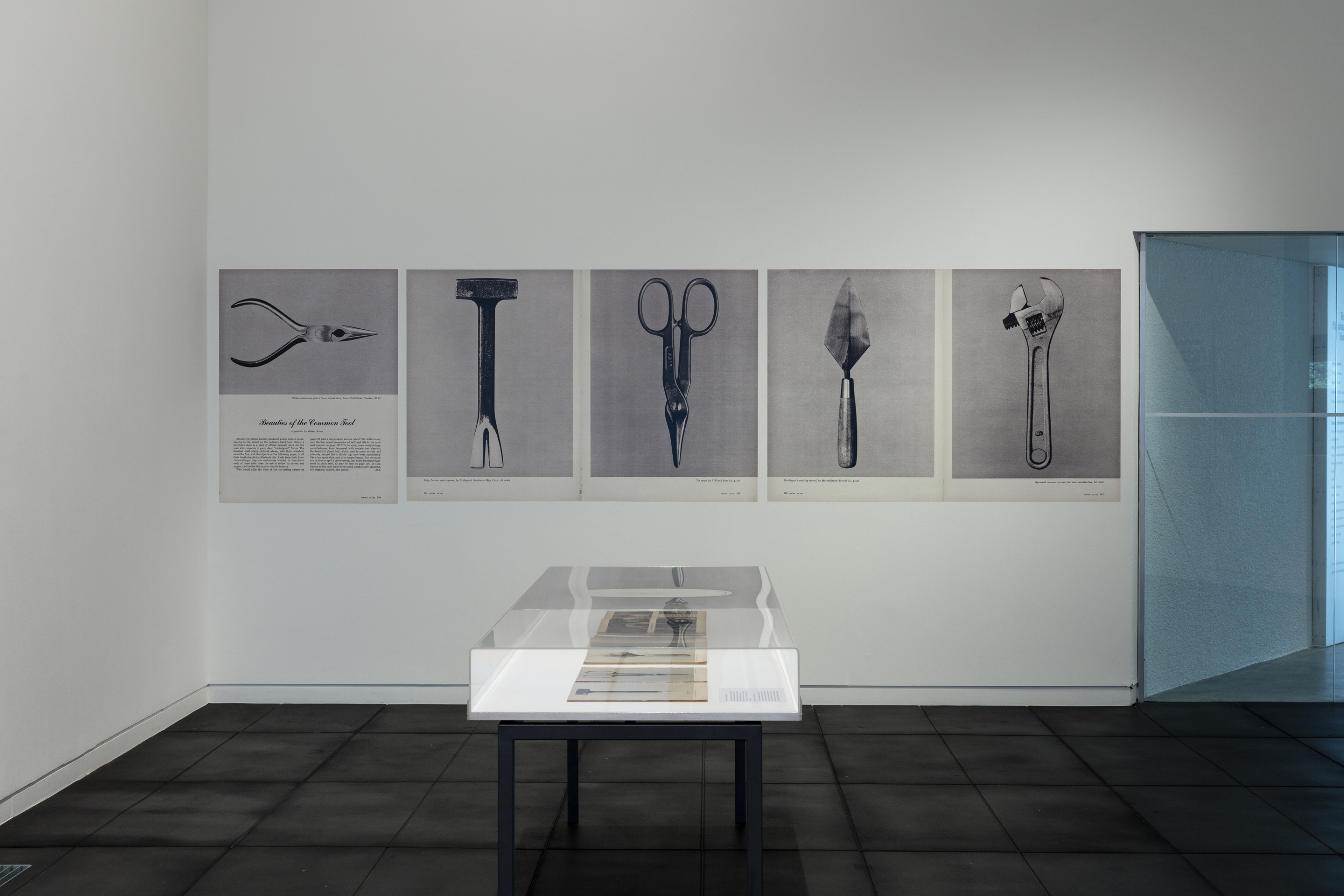 Installation view of Walker Evans: The Magazine Work at Adam Art Gallery, Victoria University of Wellington, 2016, Photo: Shaun Waugh