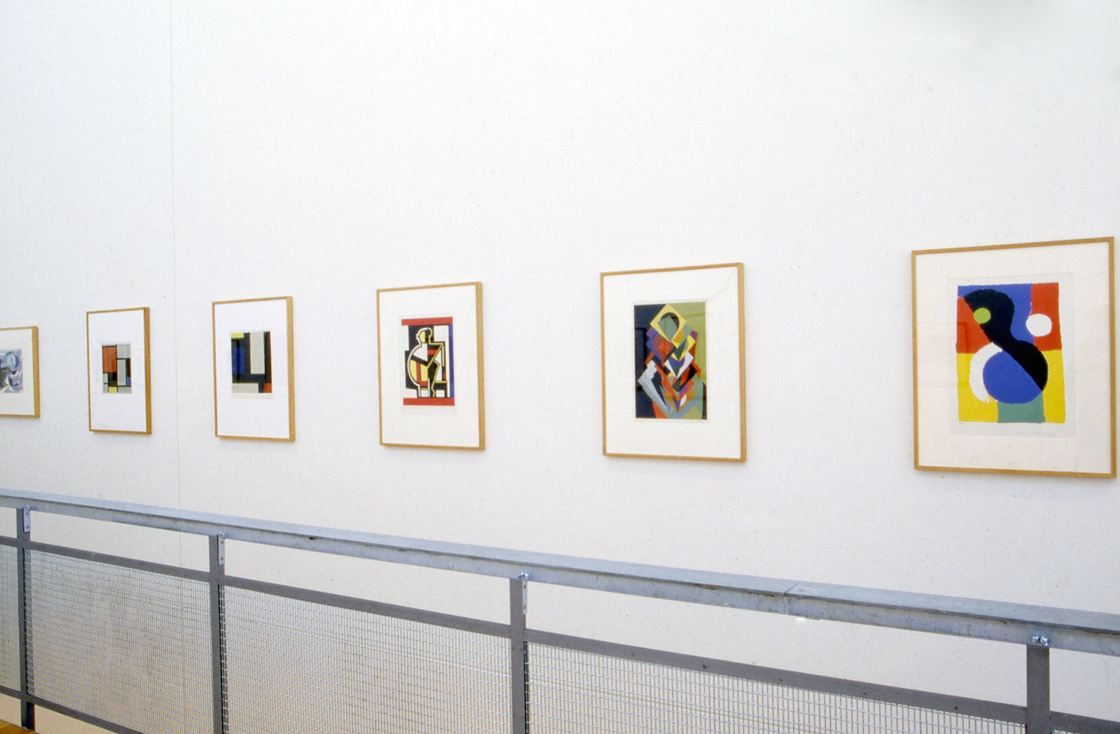 Installation view, The Cutting Edge: Avant-Garde Printmaking in Europe 1900-1950, Adam Art Gallery Te Pātaka Toi, Victoria University of Wellington, 2001