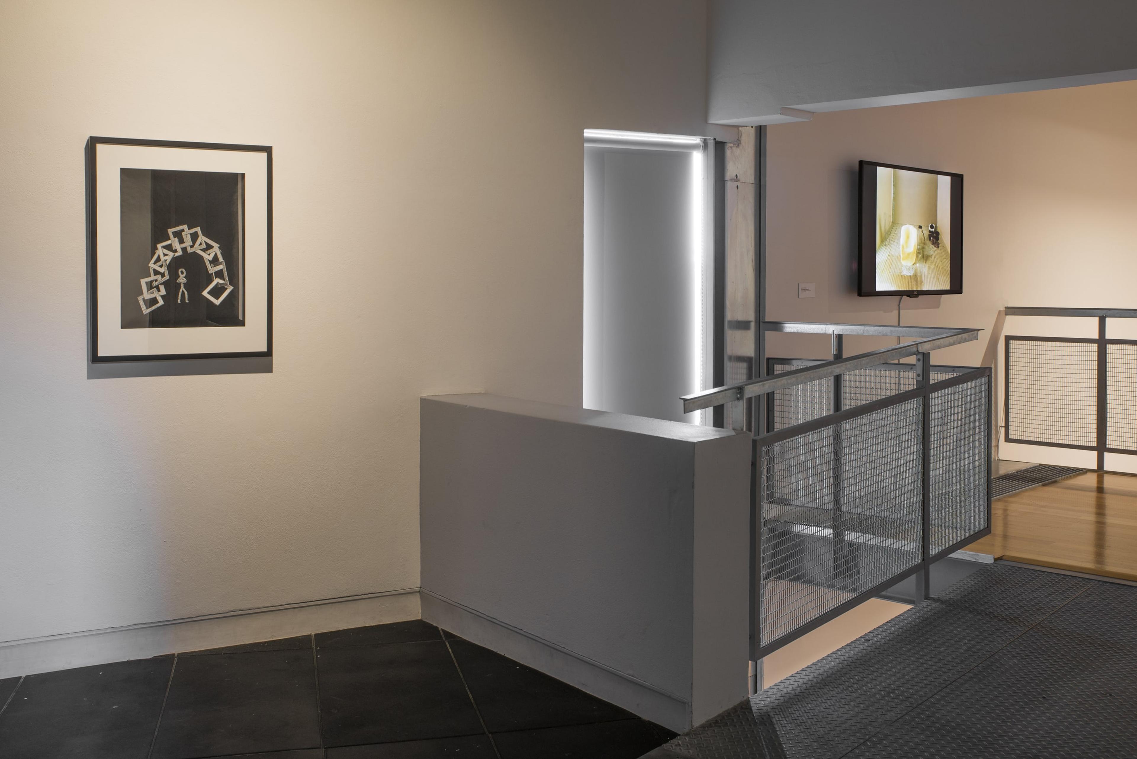 Installation view, Marie Shannon: Rooms found only in the home, Adam Art Gallery Te Pātaka Toi, Victoria University of Wellington, 21 February – 15 April 2018. The exhibition is developed and toured by Dunedin Public Art Gallery