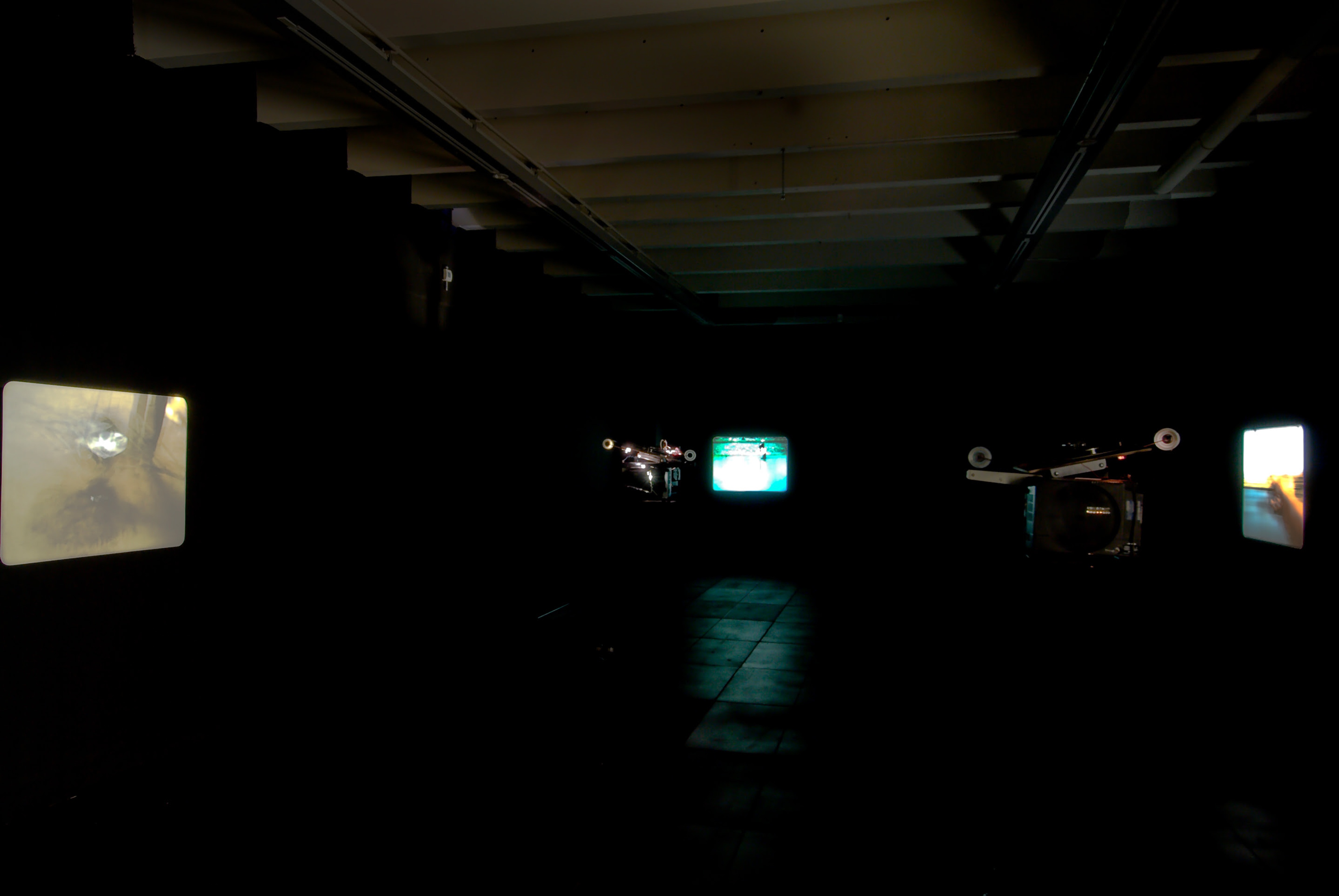 Installation view, Opposites Attract, Adam Art Gallery Te Pātaka Toi, Victoria University of Wellington, 2008. Photo: Robert Cross