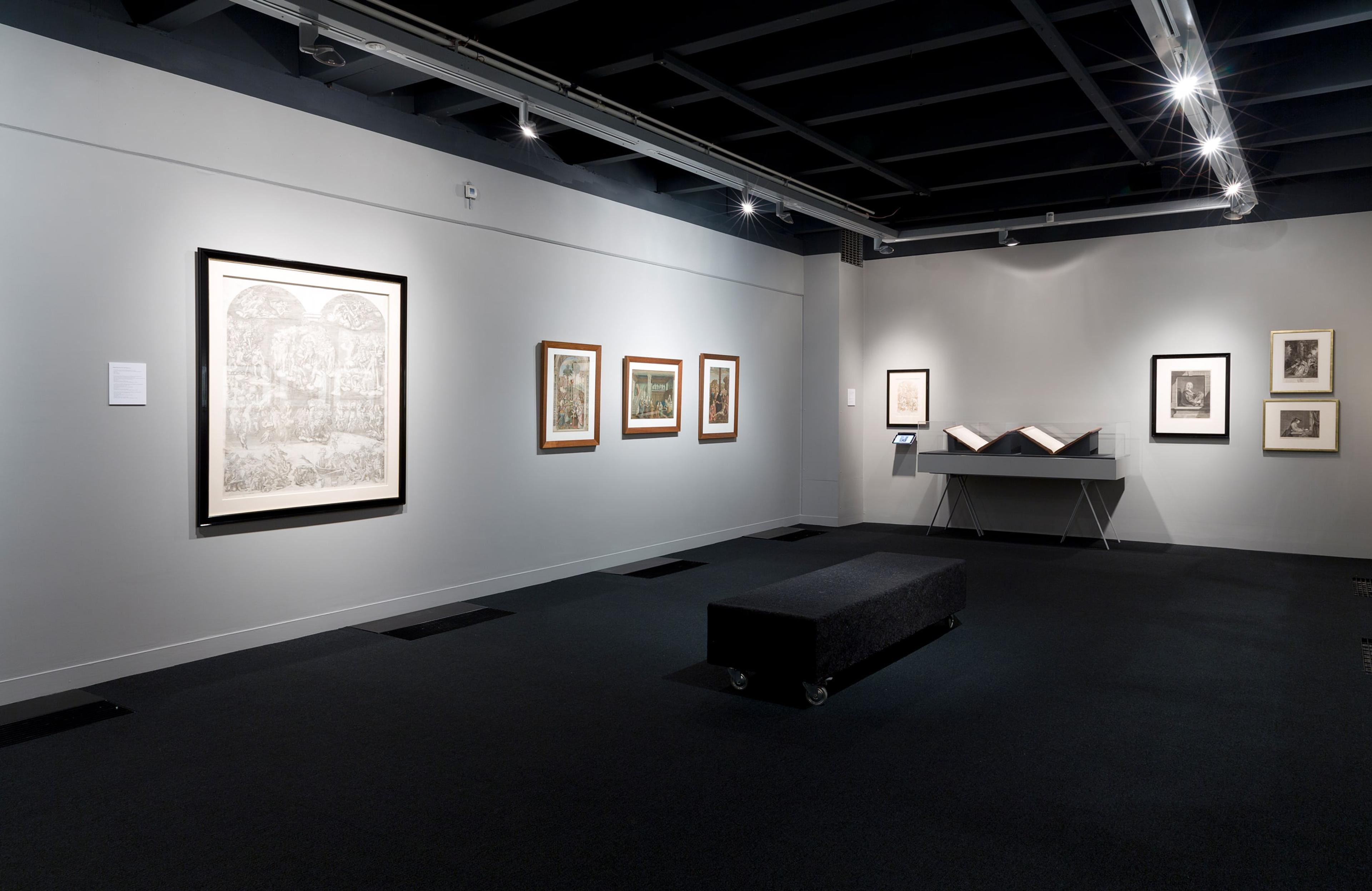 Installation view of State of the art: reproductive prints from the Renaissance to now at the Adam Art Gallery. Photo: Shaun Waugh.