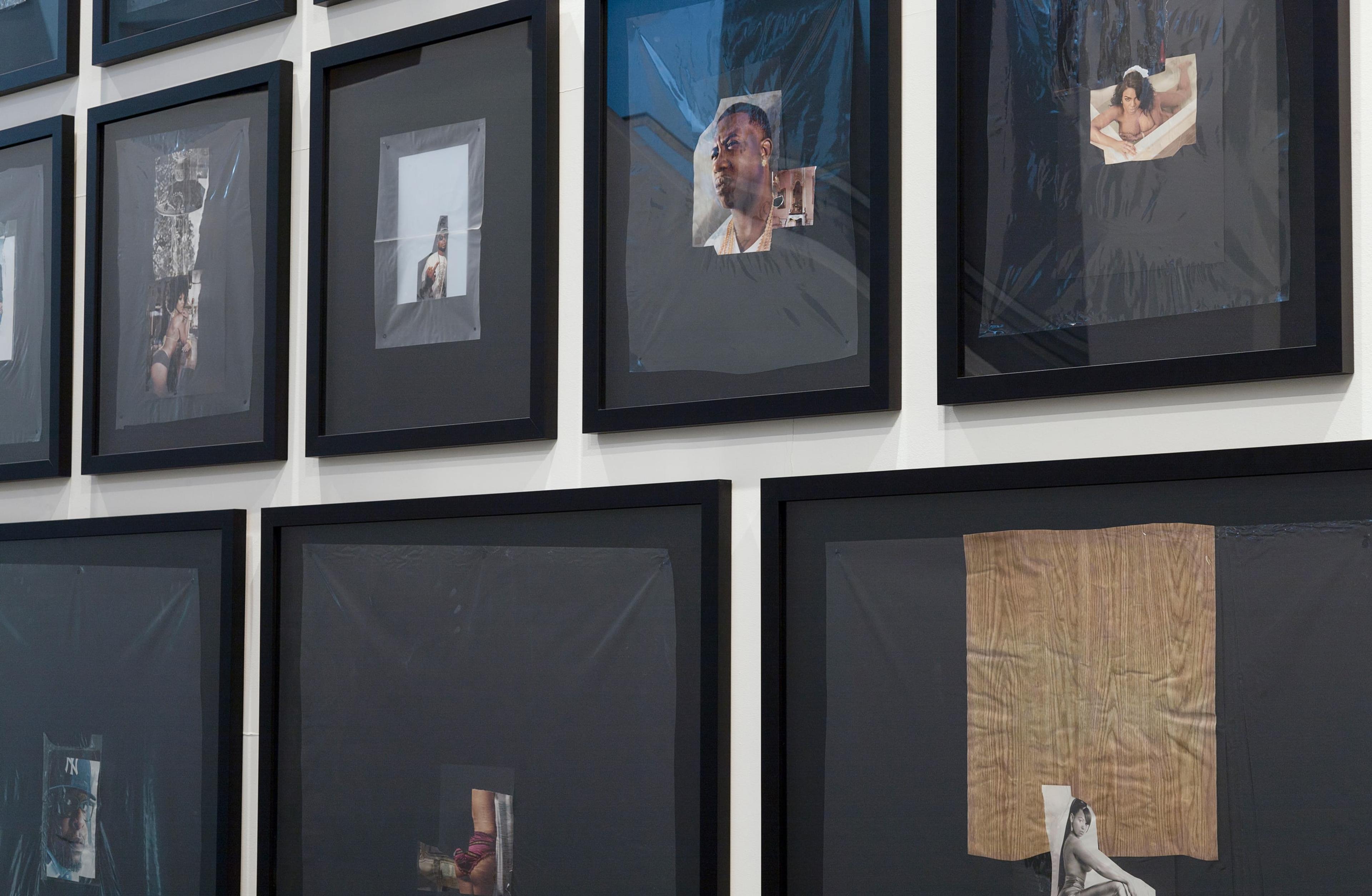 Installation view of Jacqueline Fraser, THE MAKING OF AMERICAN GANGSTER 2013, in Beautiful Creatures: Jack Smith / Bill Henson / Jacqueline Fraser. Photo: Shaun Waugh.