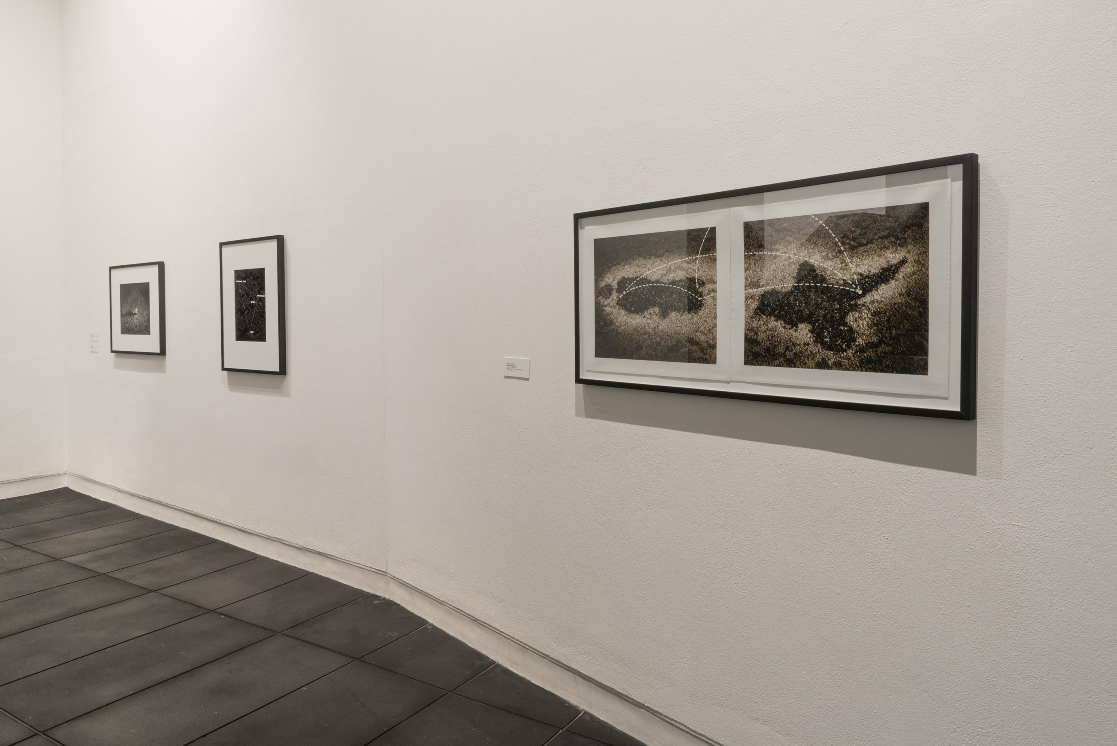 Installation view, Marie Shannon: Rooms found only in the home, Adam Art Gallery Te Pātaka Toi, Victoria University of Wellington, 21 February – 15 April 2018. The exhibition is developed and toured by Dunedin Public Art Gallery