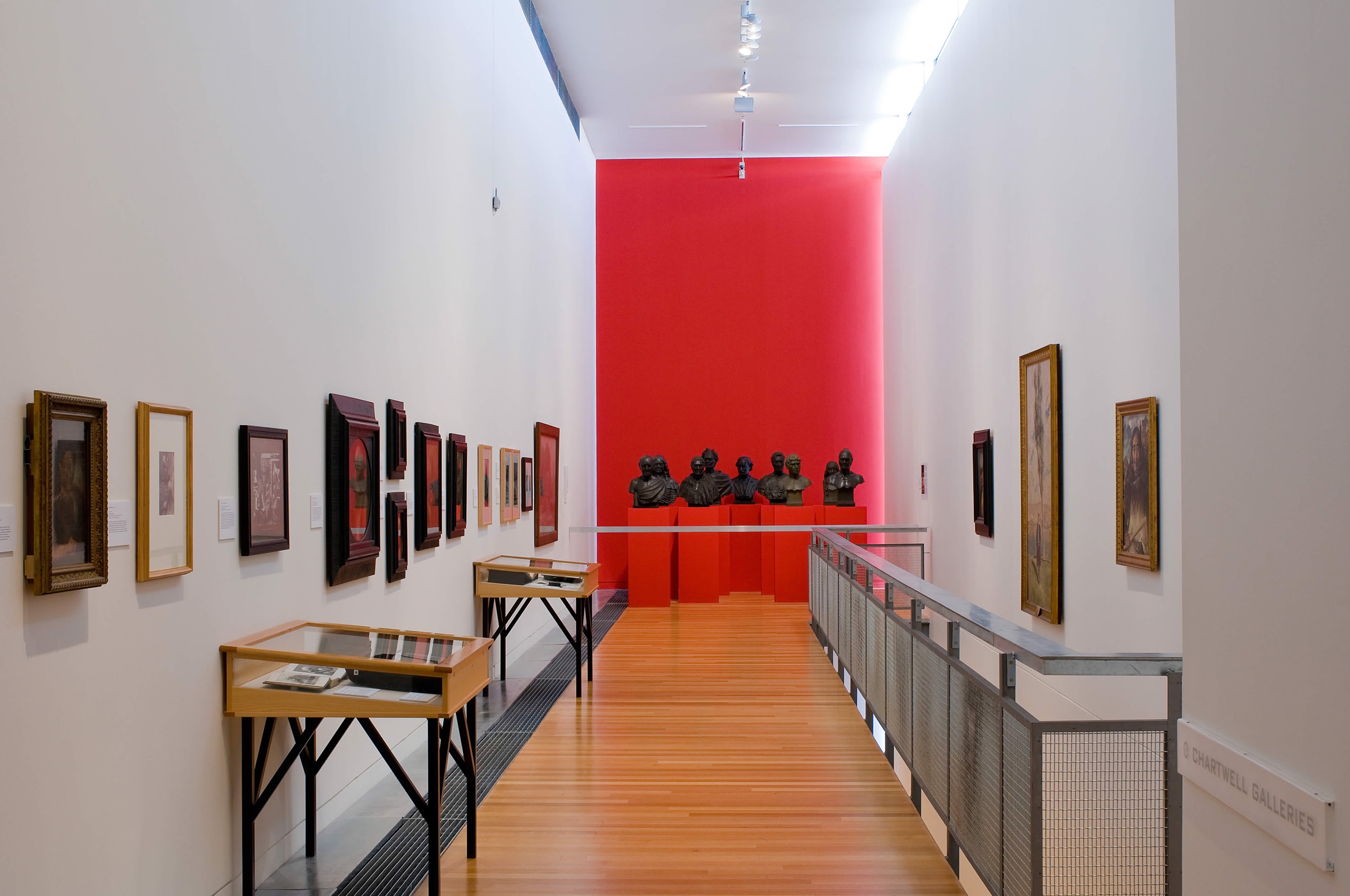 Installation view, Te Mata: The Ethnological Portrait, Adam Art Gallery Te Pātaka Toi, Victoria University of Wellington, 2008