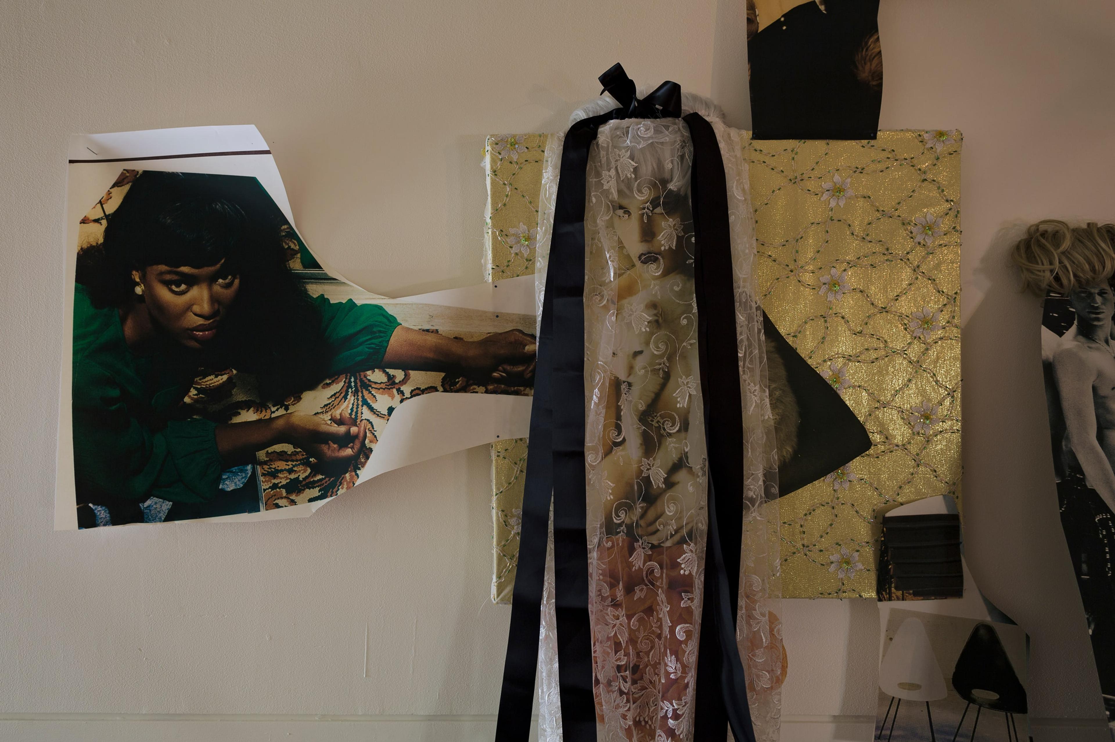 Installation view of Jacqueline Fraser, THE MAKING OF THE CIAO MANHATTAN TAPES 2013, in Beautiful Creatures: Jack Smith / Bill Henson / Jacqueline Fraser. Photo: Shaun Waugh.