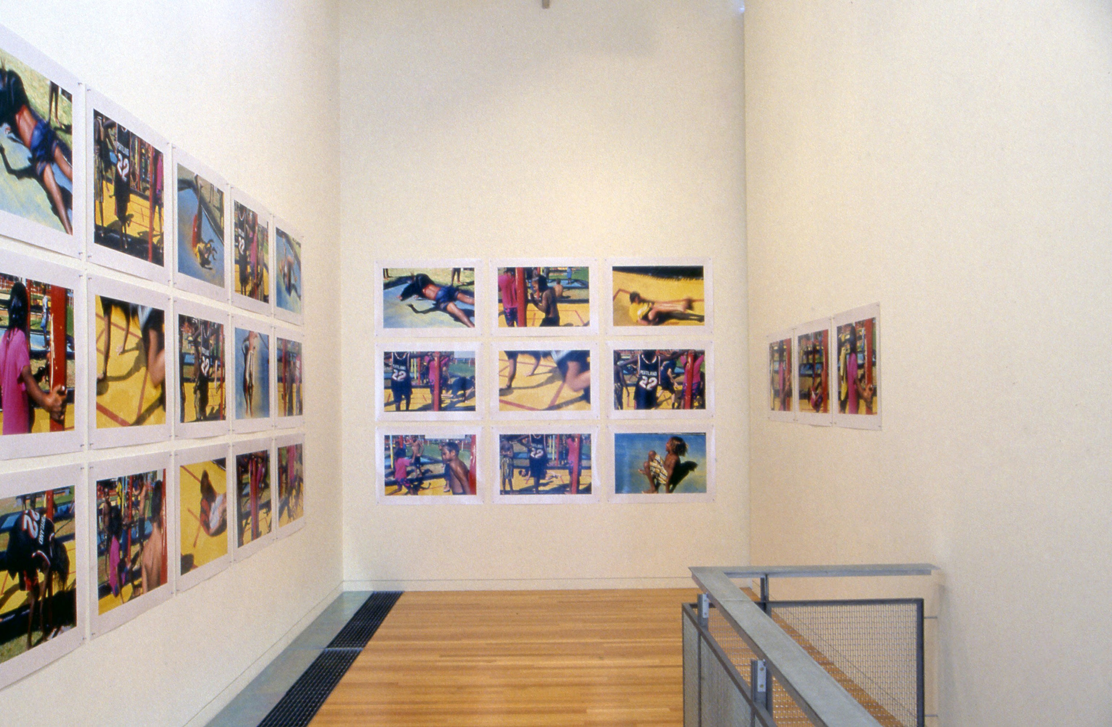 Installation view, Chris Barry: Out of Place, Adam Art Gallery Te Pātaka Toi, Victoria University of Wellington, 2002