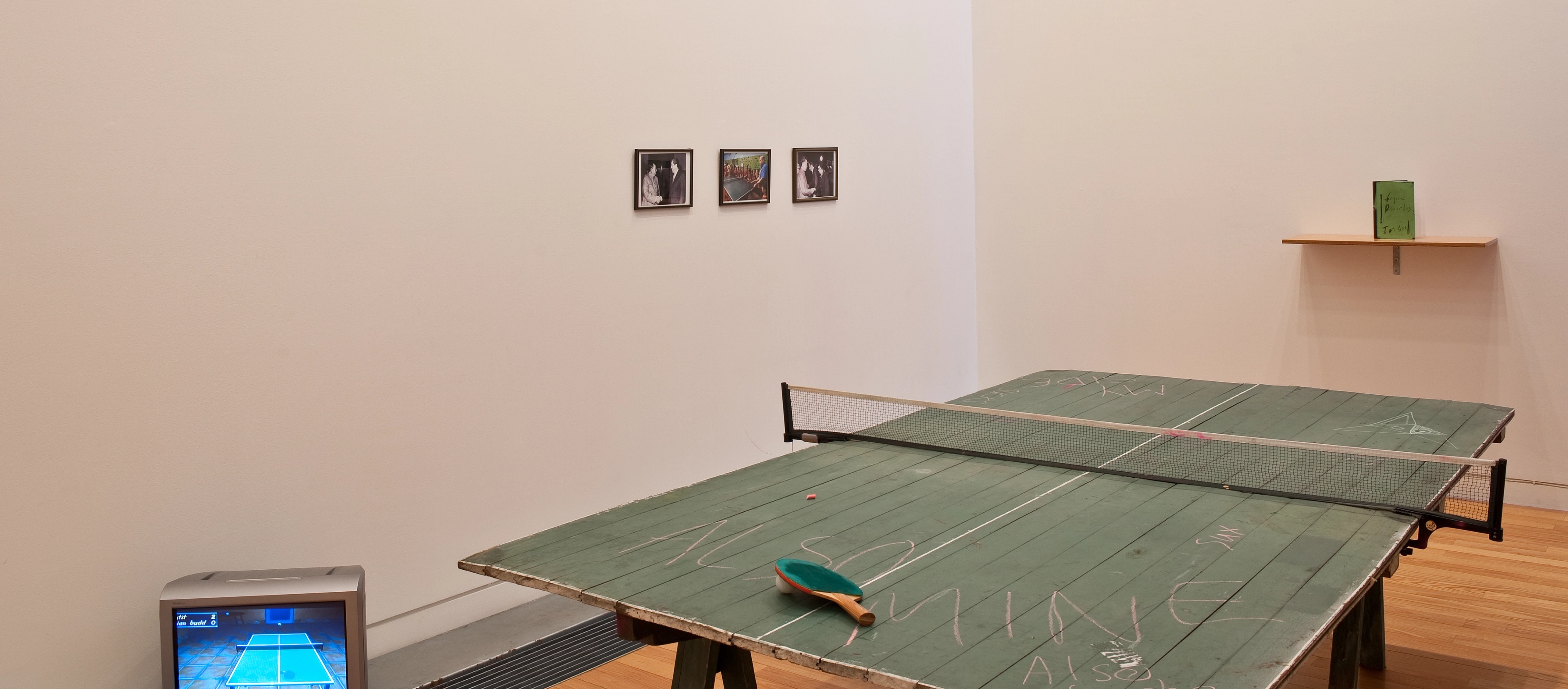 Installation view, Peripheral Relations: Marcel Duchamp and New Zealand Art 1960-2011, Adam Art Gallery Te Pātaka Toi, Victoria University of Wellington, 2012. Photo: Robert Cross