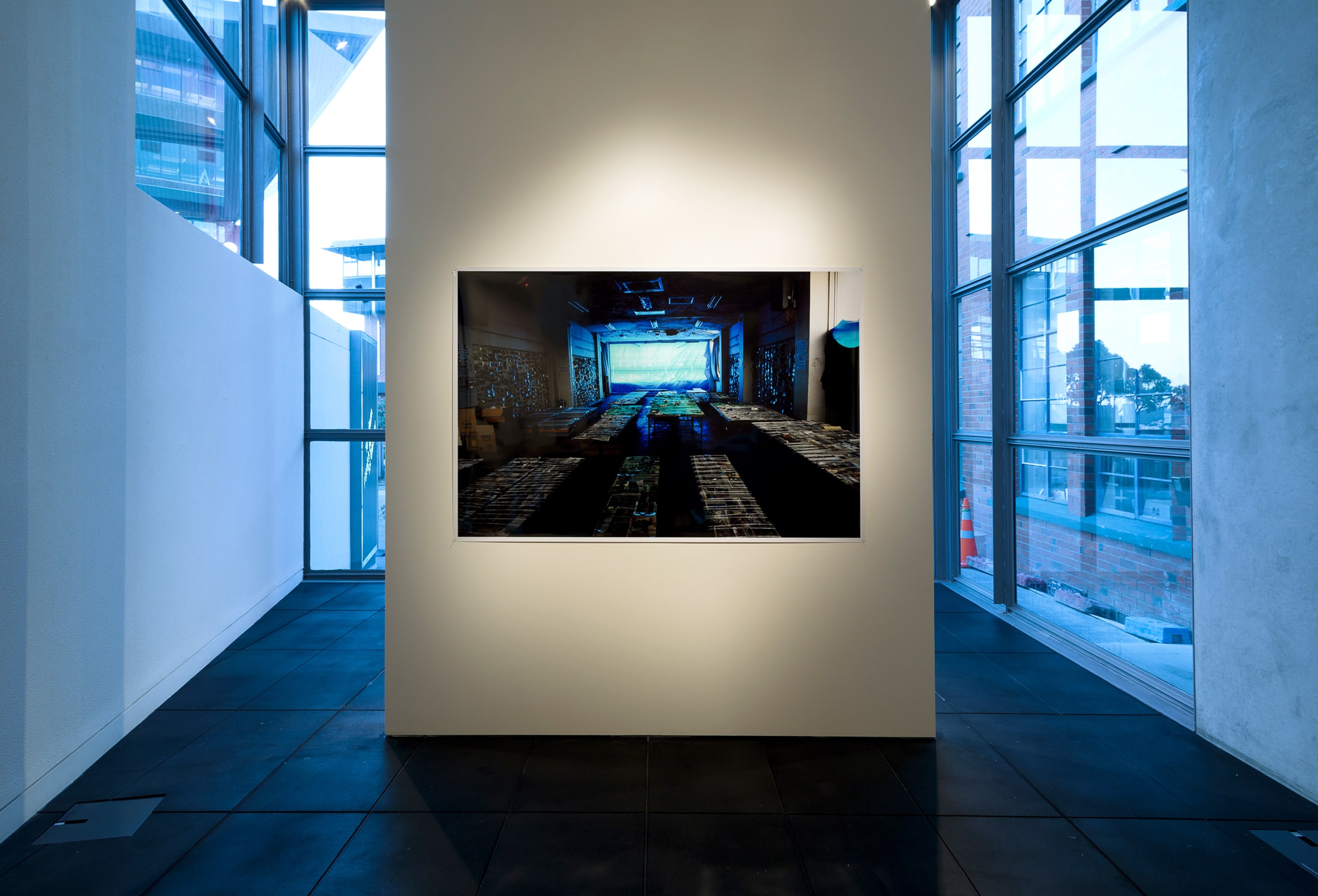 Lieko Shiga, RASEN KAIGAN (2008-2013) at the Adam Art Gallery. Photo: Shaun Waugh.