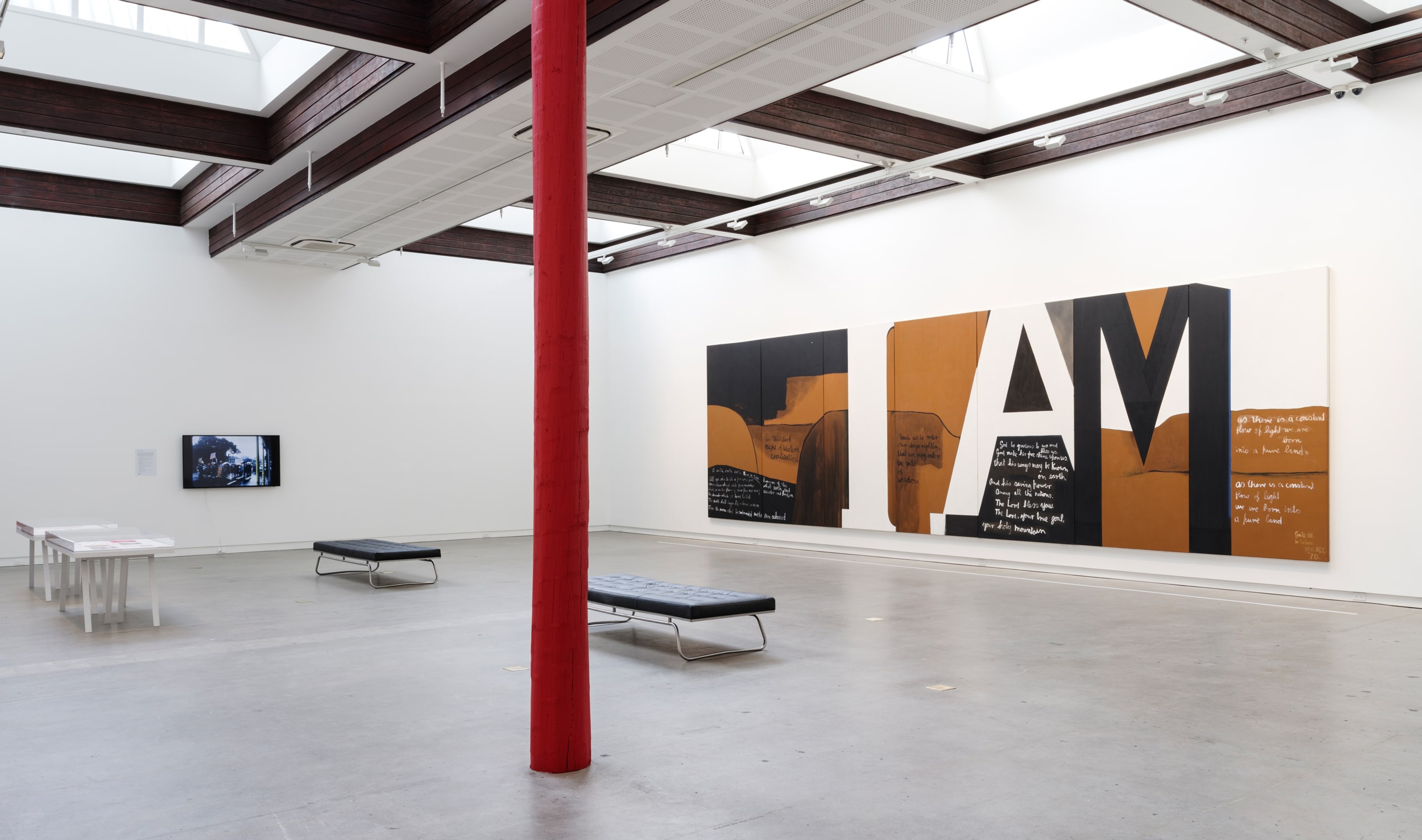 Installation view, ‘A way through’ – Colin McCahon’s Gate III, CoCA Centre of Contemporary Art Toi Moroki, Christchurch, 28 August – 8 November 2020
