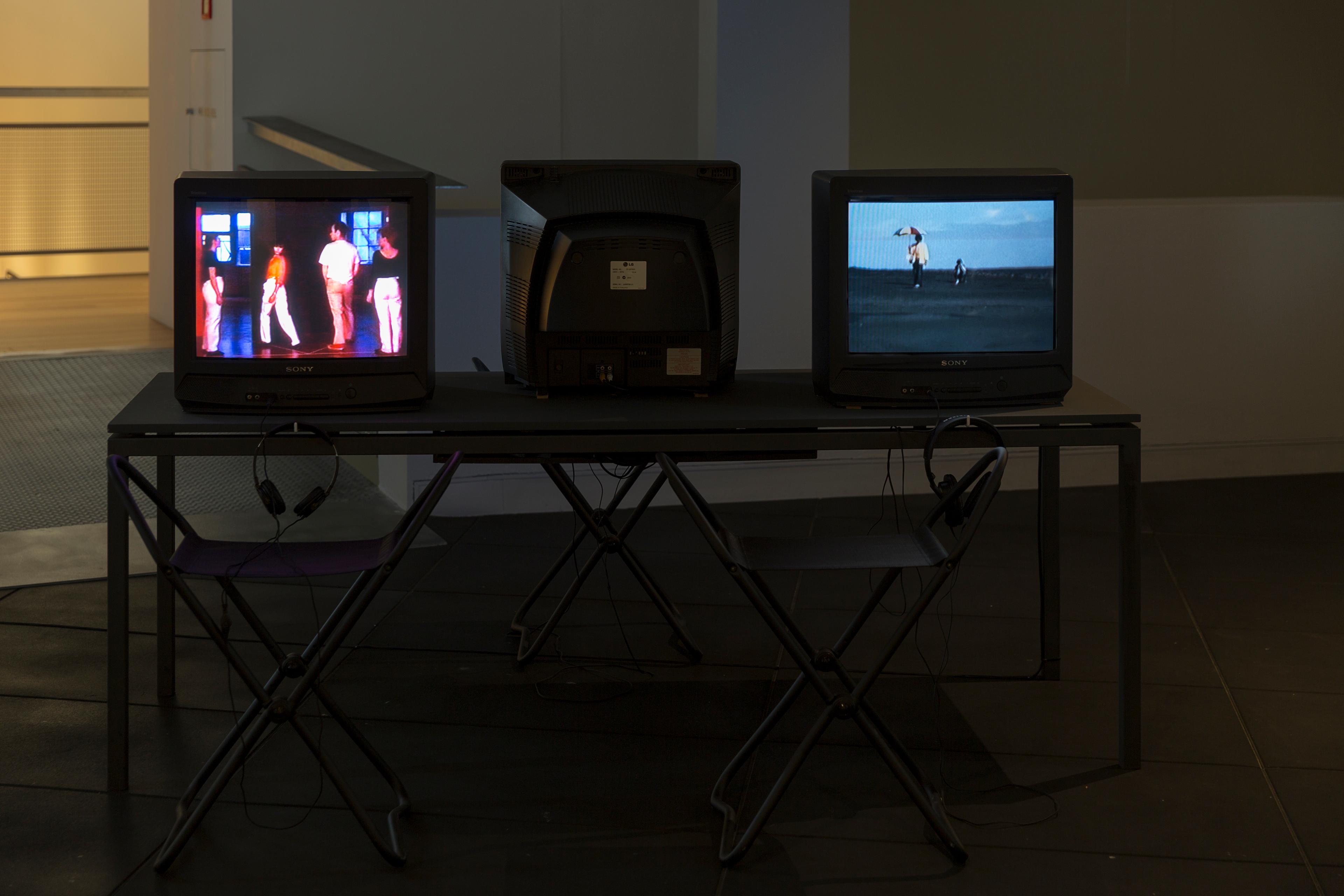 Installation view, Bruce Barber: Performance Scores, Adam Art Gallery Te Pātaka Toi, Victoria University of Wellington, 2015. Photo: Shaun Waugh