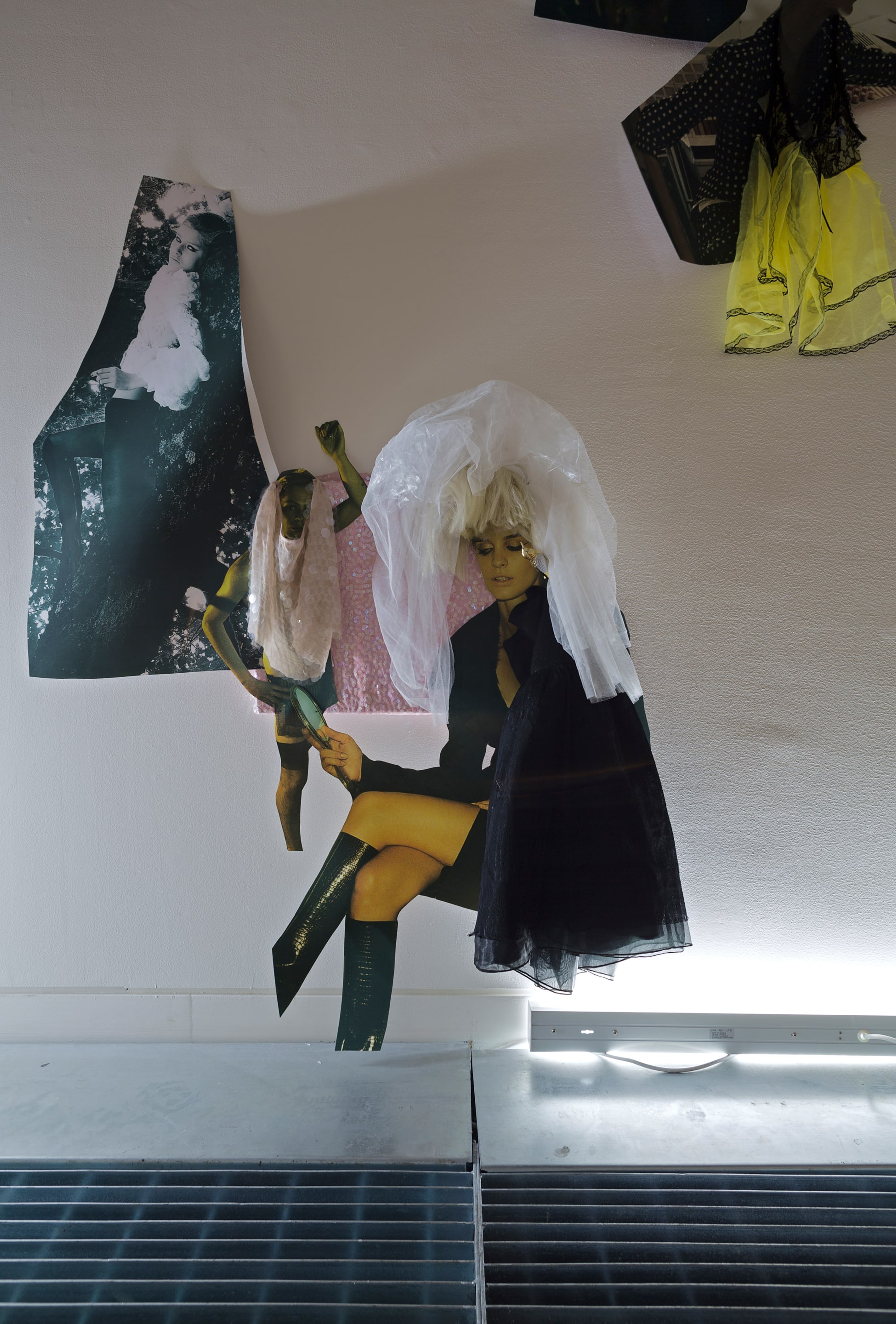 Installation view of Jacqueline Fraser, THE MAKING OF THE CIAO MANHATTAN TAPES 2013, in Beautiful Creatures: Jack Smith / Bill Henson / Jacqueline Fraser. Photo: Shaun Waugh.