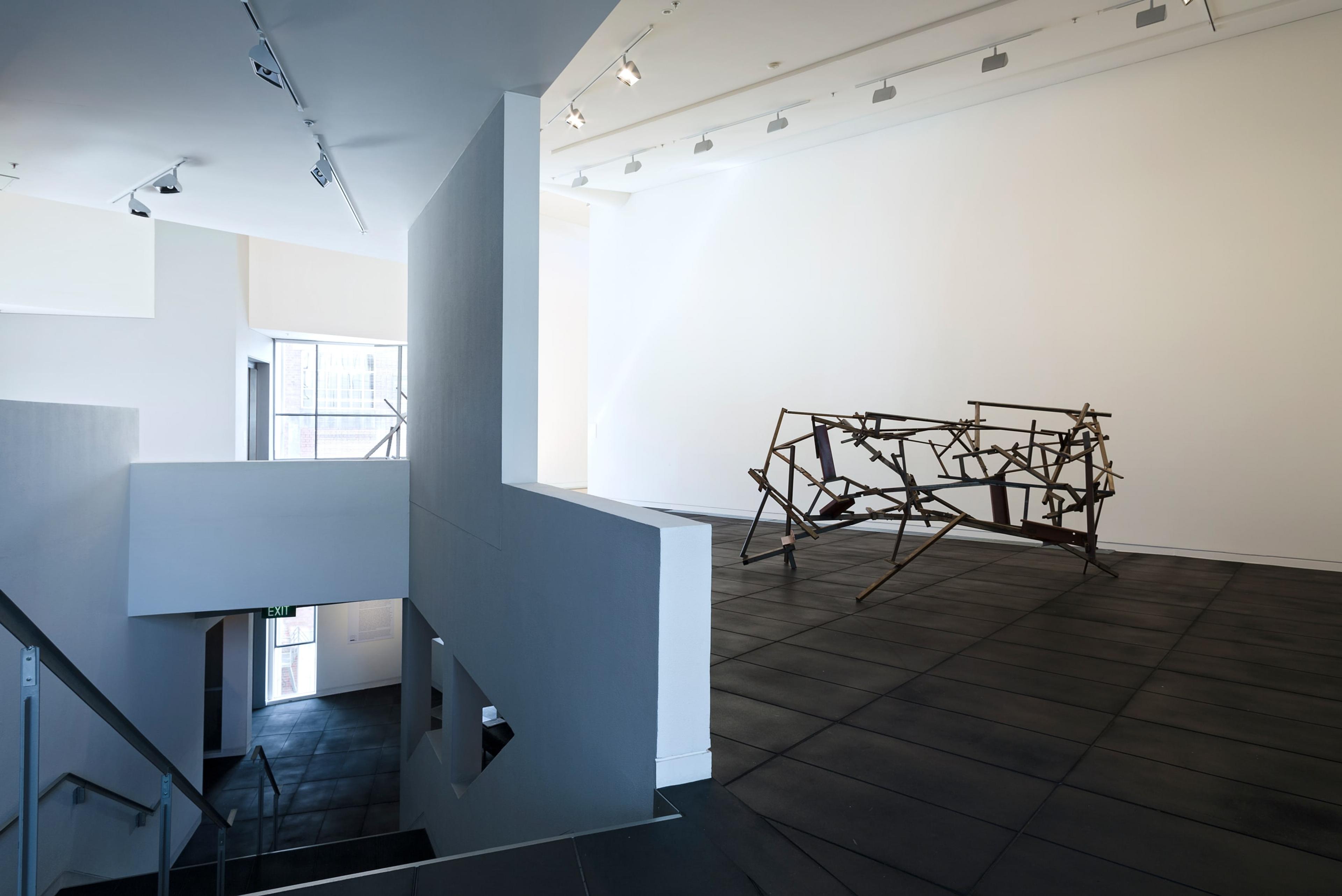 Installation view of John Panting: Spatial Constructions at the Adam Art Gallery. Photo: Shaun Waugh