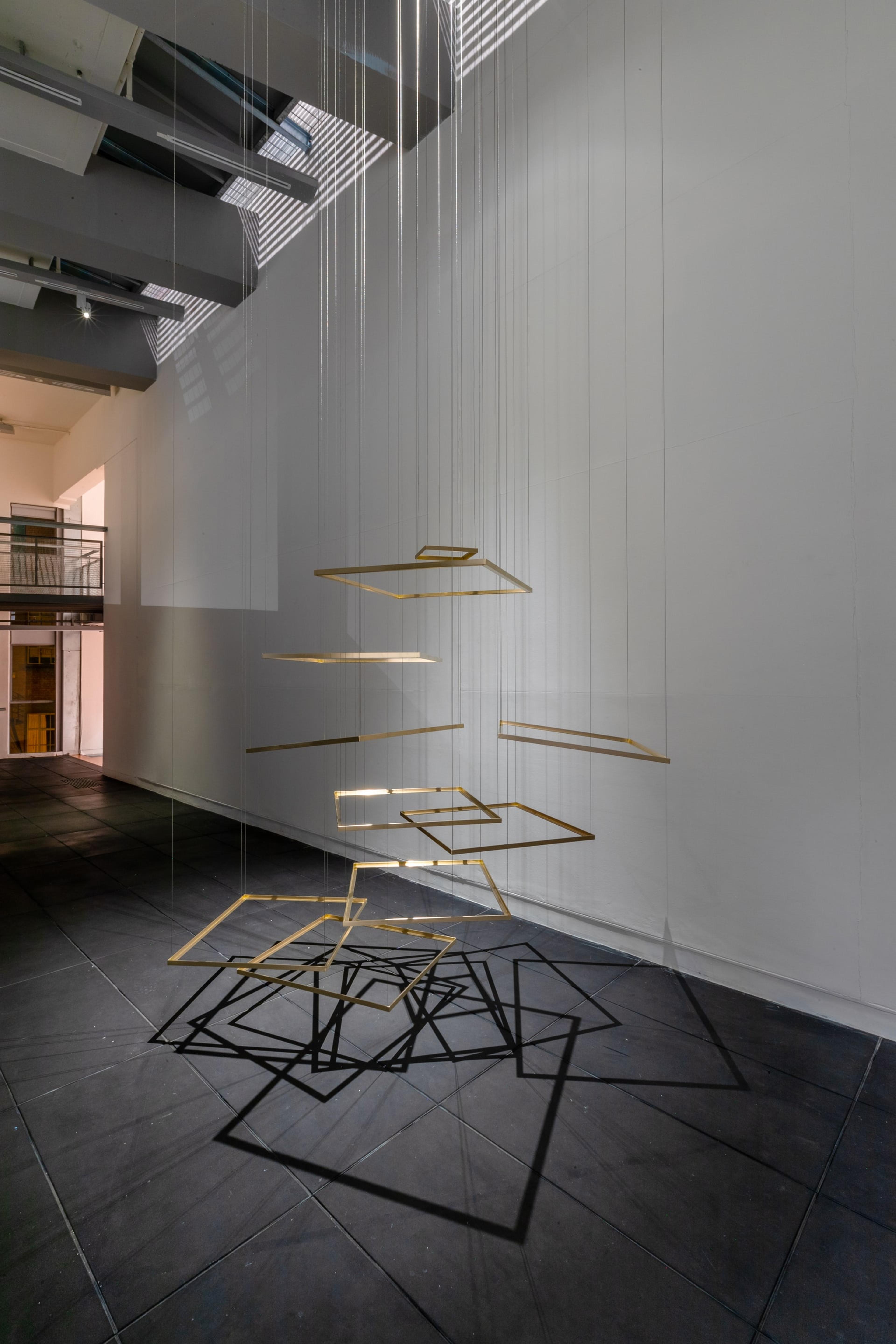 Installation view, Ten Parts Whole (2014) in Energy Work: Kathy Barry/Sarah Smuts Kennedy, Te Pātaka Toi Adam Art Gallery, Victoria University of Wellington. Photo: Ted Whitaker