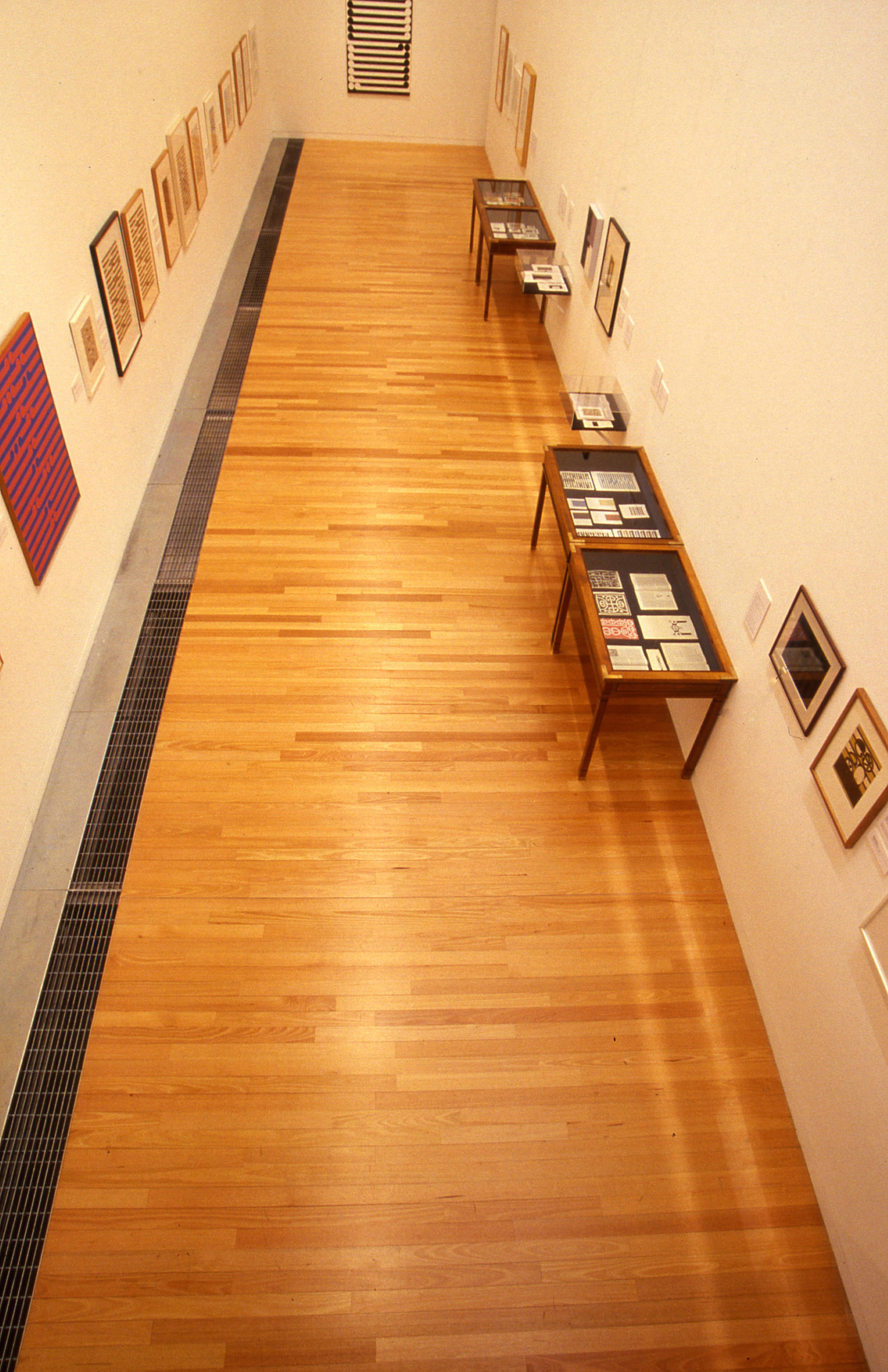 Installation view, Gordon Walters: Prints + Design, Adam Art Gallery Te Pātaka Toi, Victoria University of Wellington, 2004