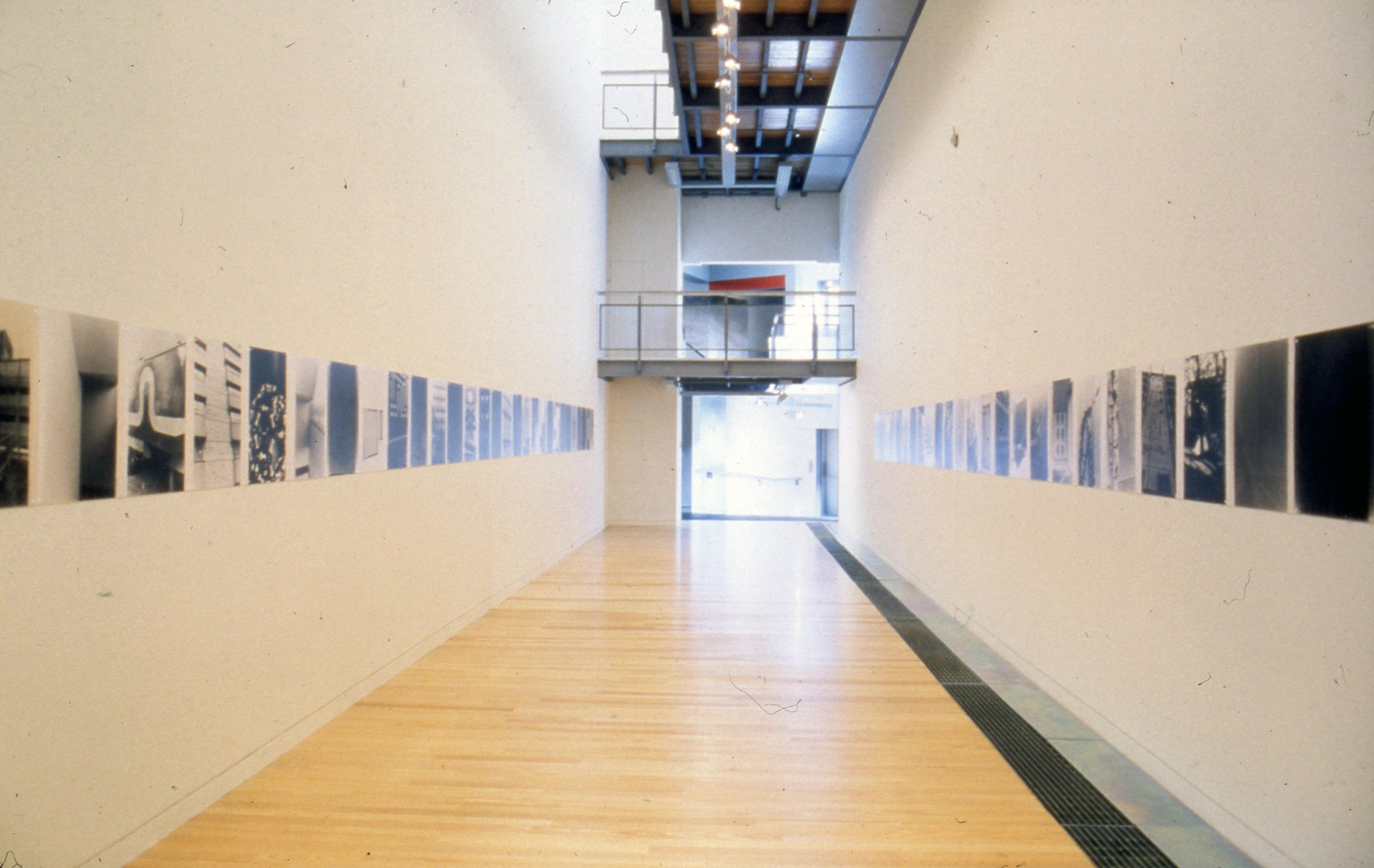 Installation view, Gavin Hipkins:The Habitat, Adam Art Gallery Te Pātaka Toi, Victoria University of Wellington, 2000
